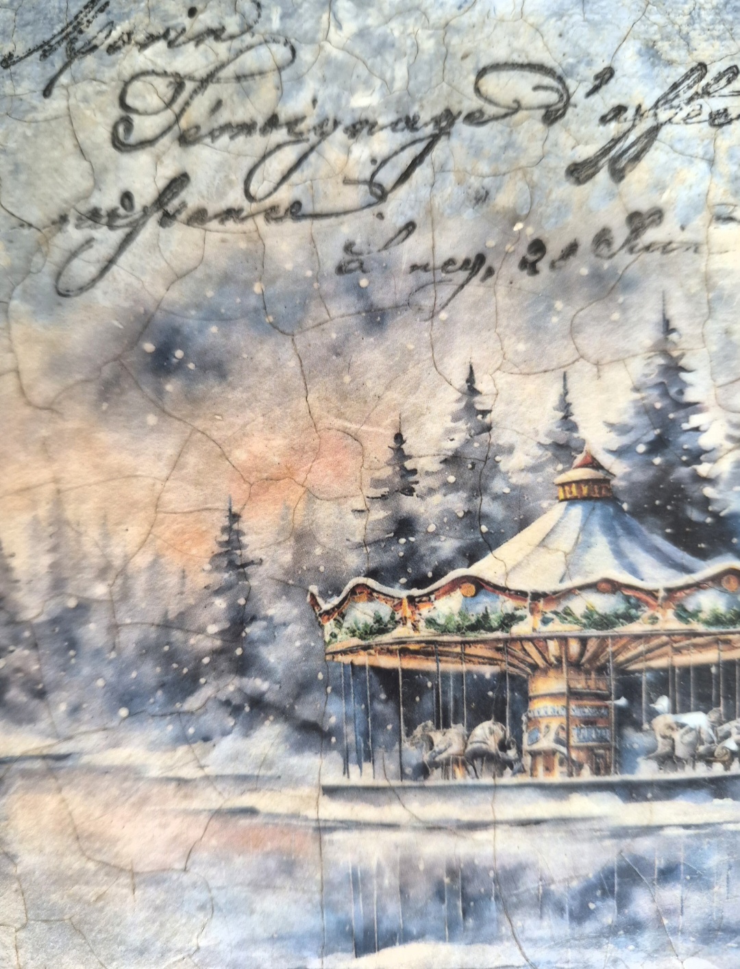Vintage Inspired Carousel Book Decoration (photo 2 of 5)