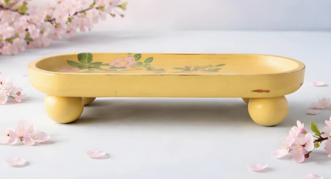 Small Wooden Trinket Tray (photo 1 of 2)