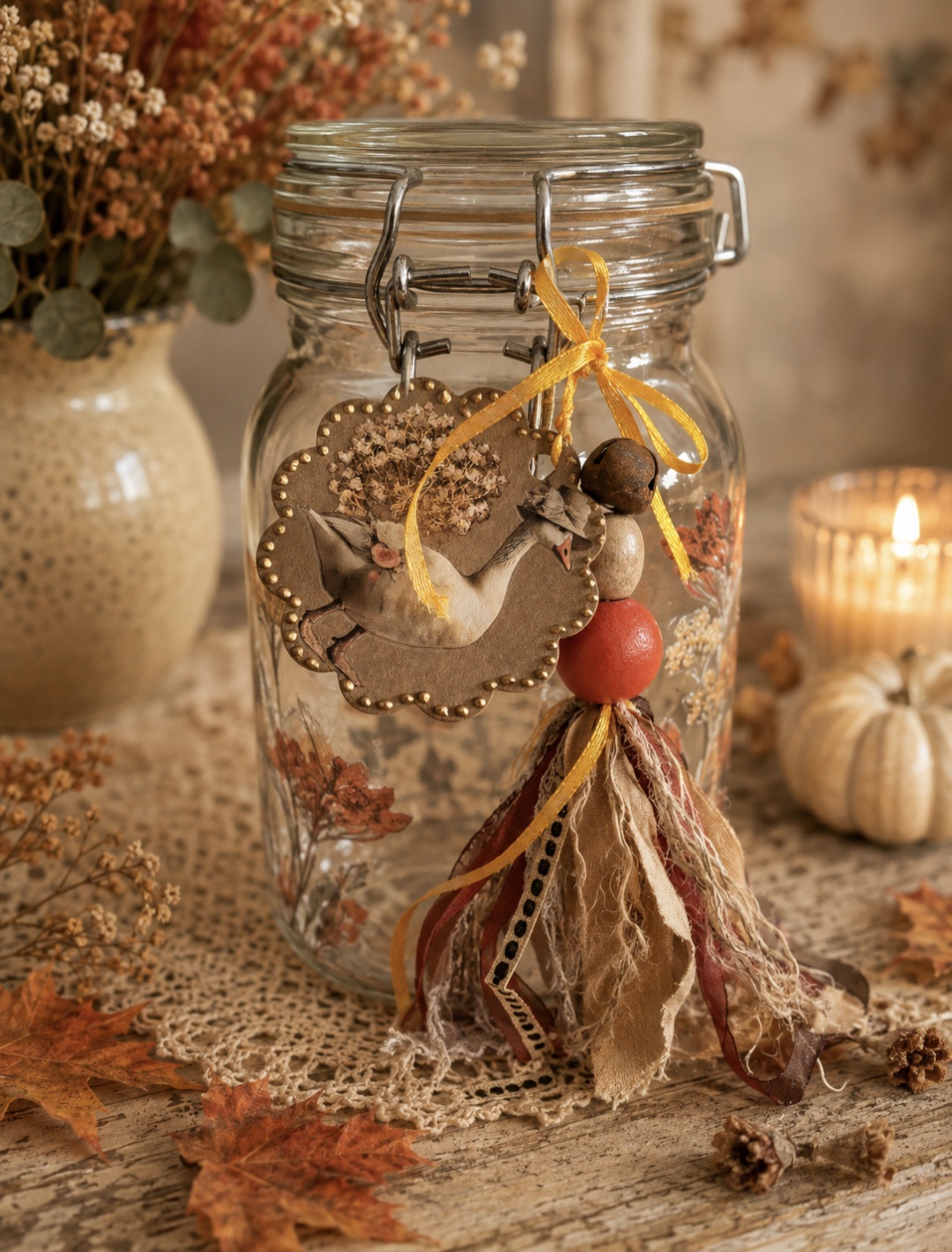 Autumnal Kilner Jar (photo 5 of 6)
