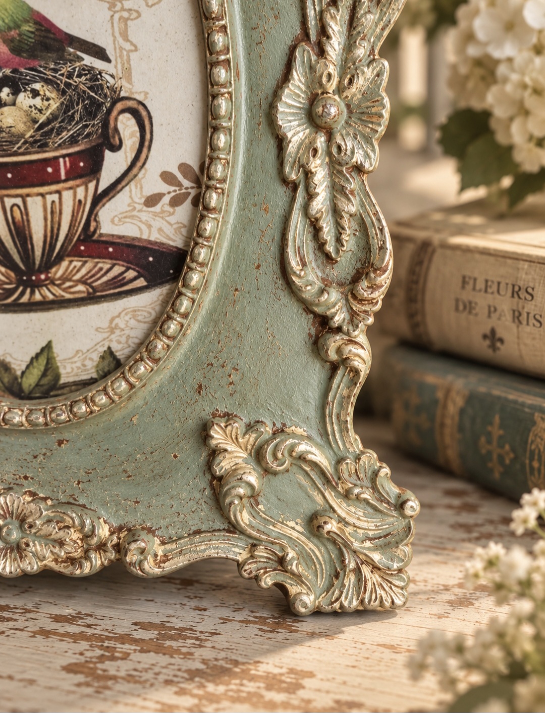 Ornate Plaster Photo Frame  (photo 2 of 5)