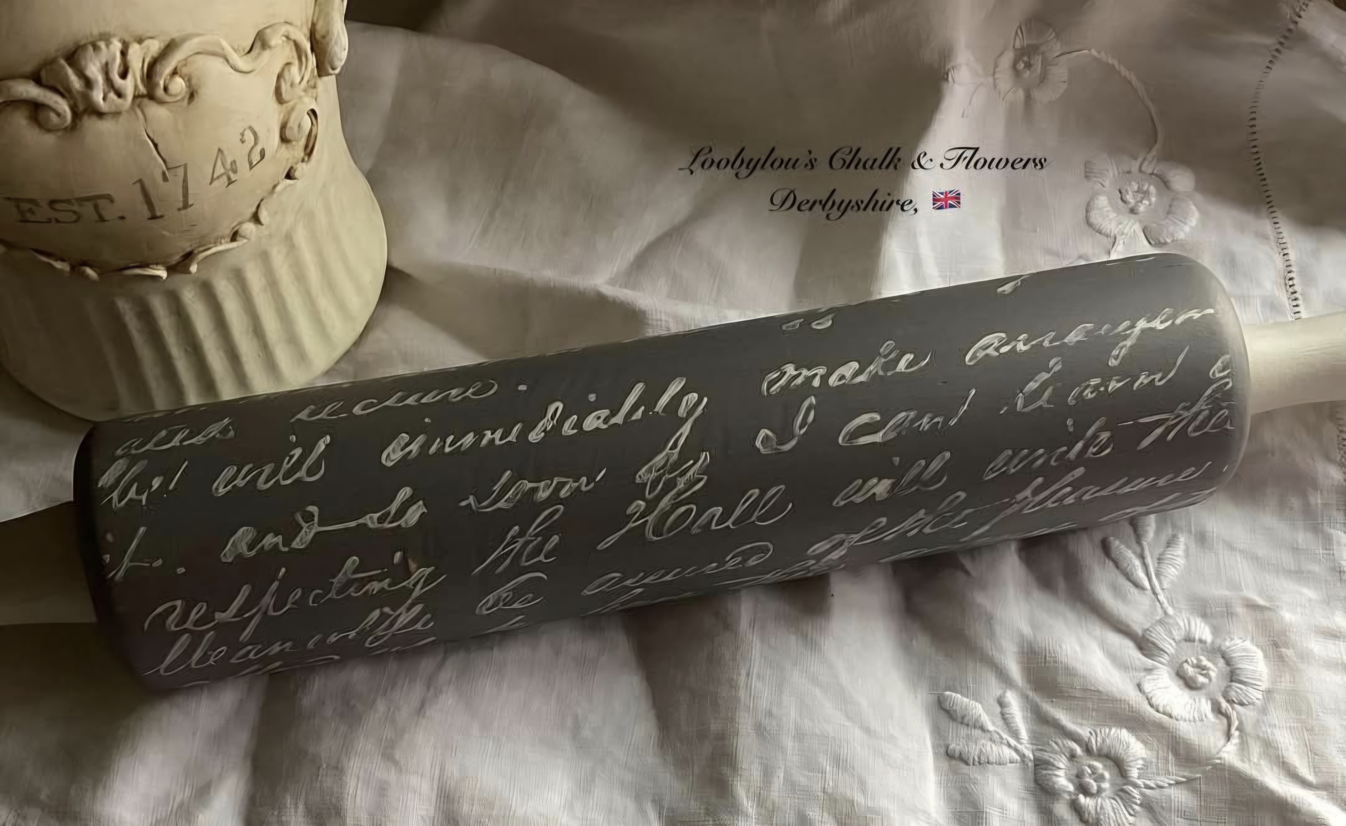 French Inspired Vintage Rolling Pin  (photo 2 of 2)