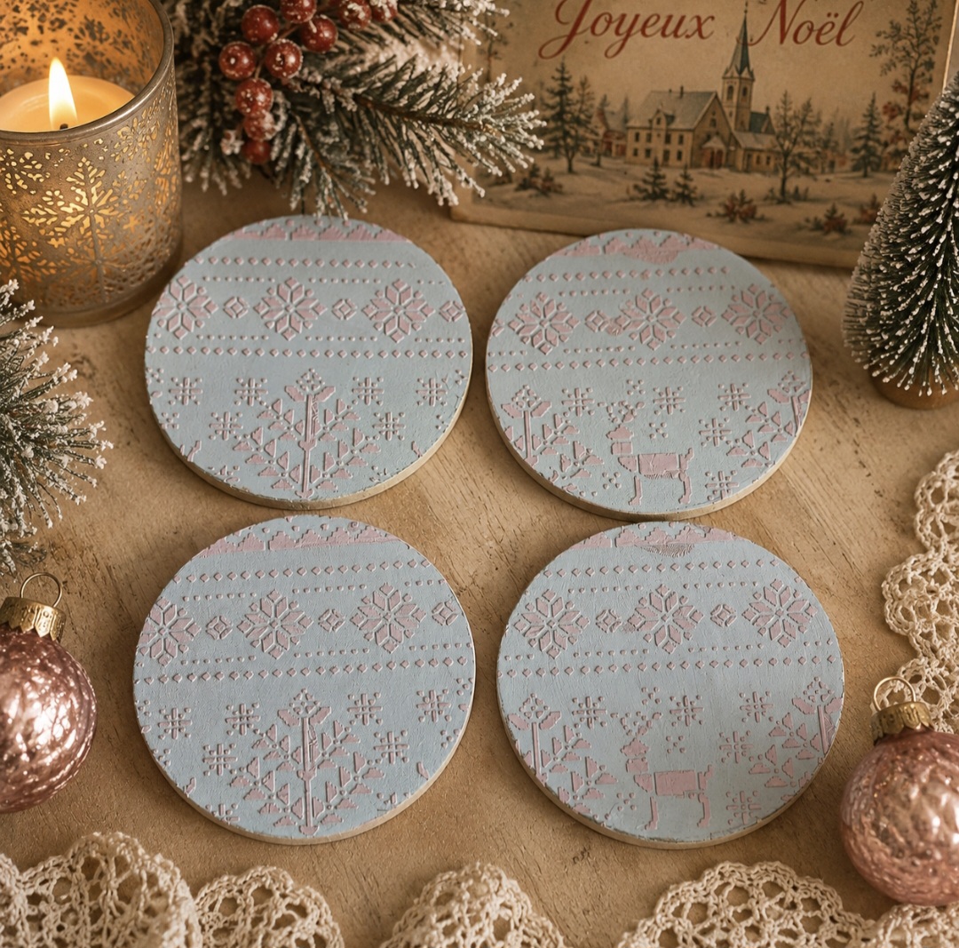 Retro Style Coasters (photo 2 of 3)