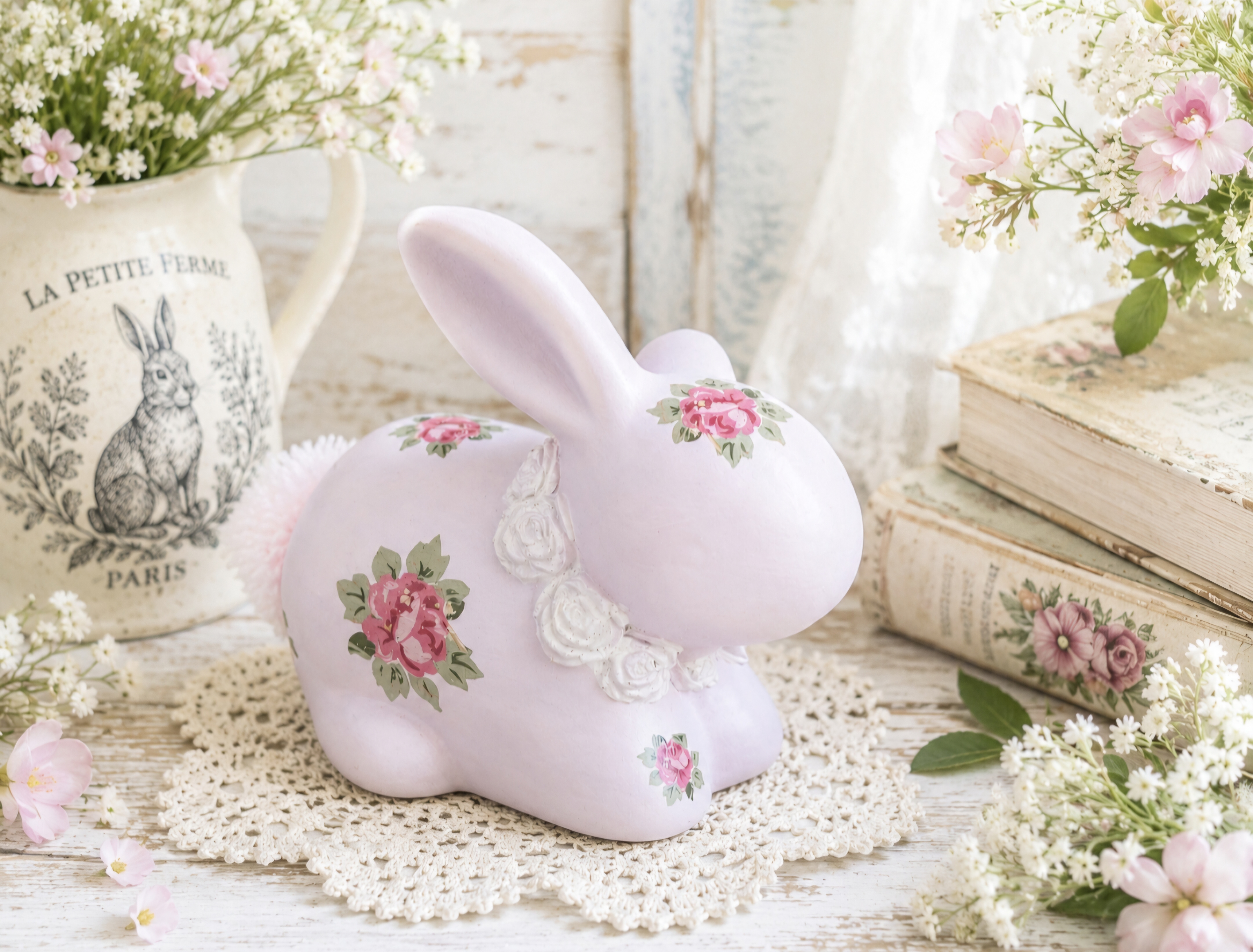 Ceramic Bunny Decoration  (photo 1 of 4)