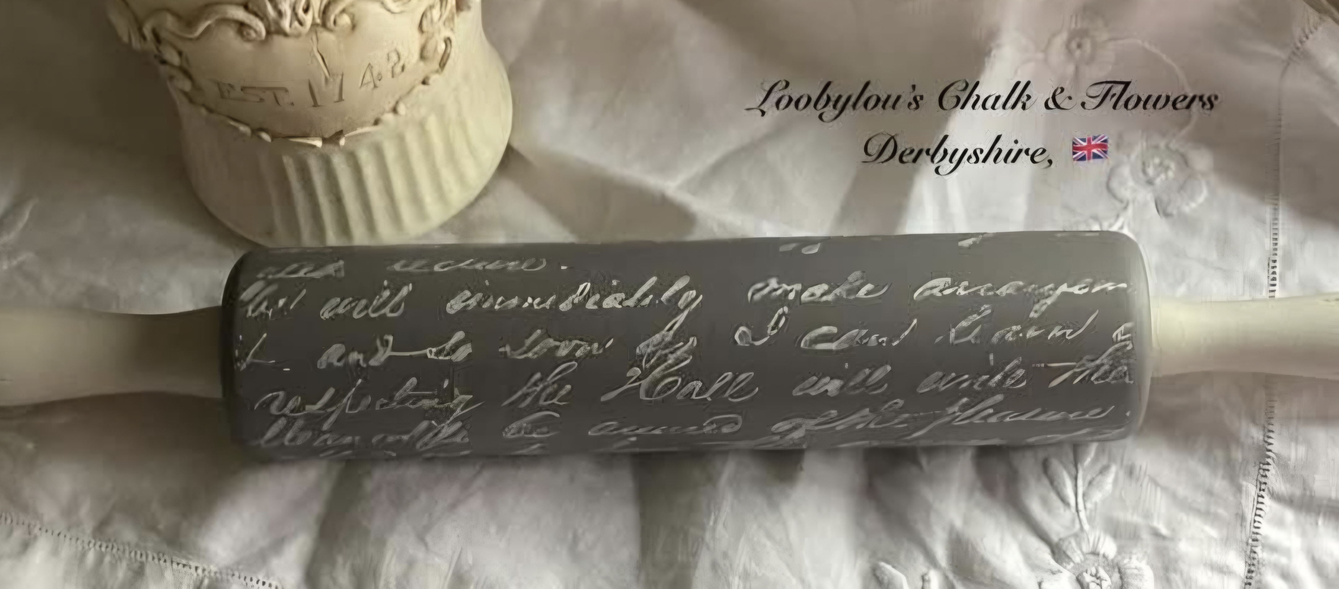 French Inspired Vintage Rolling Pin  (photo 1 of 2)
