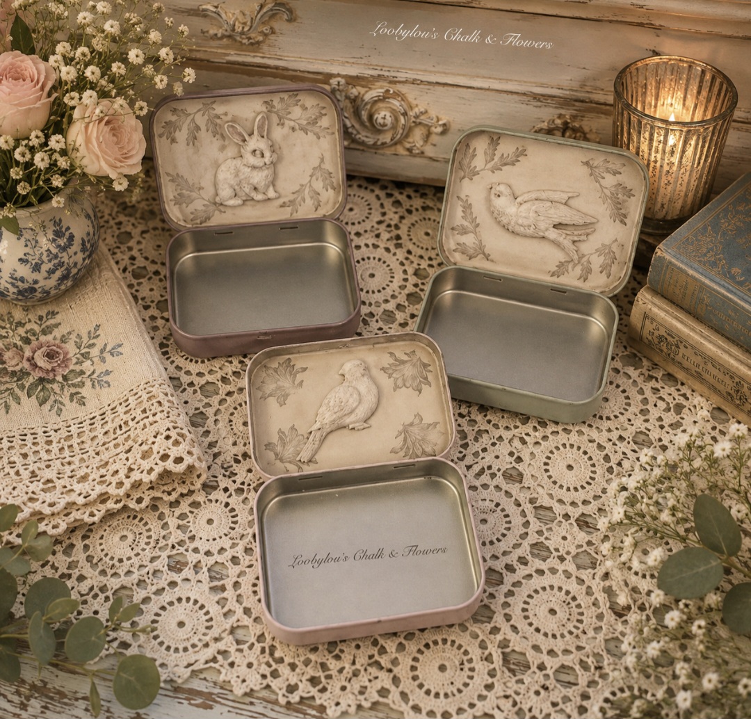 Small Decorated Tins  (photo 2 of 2)