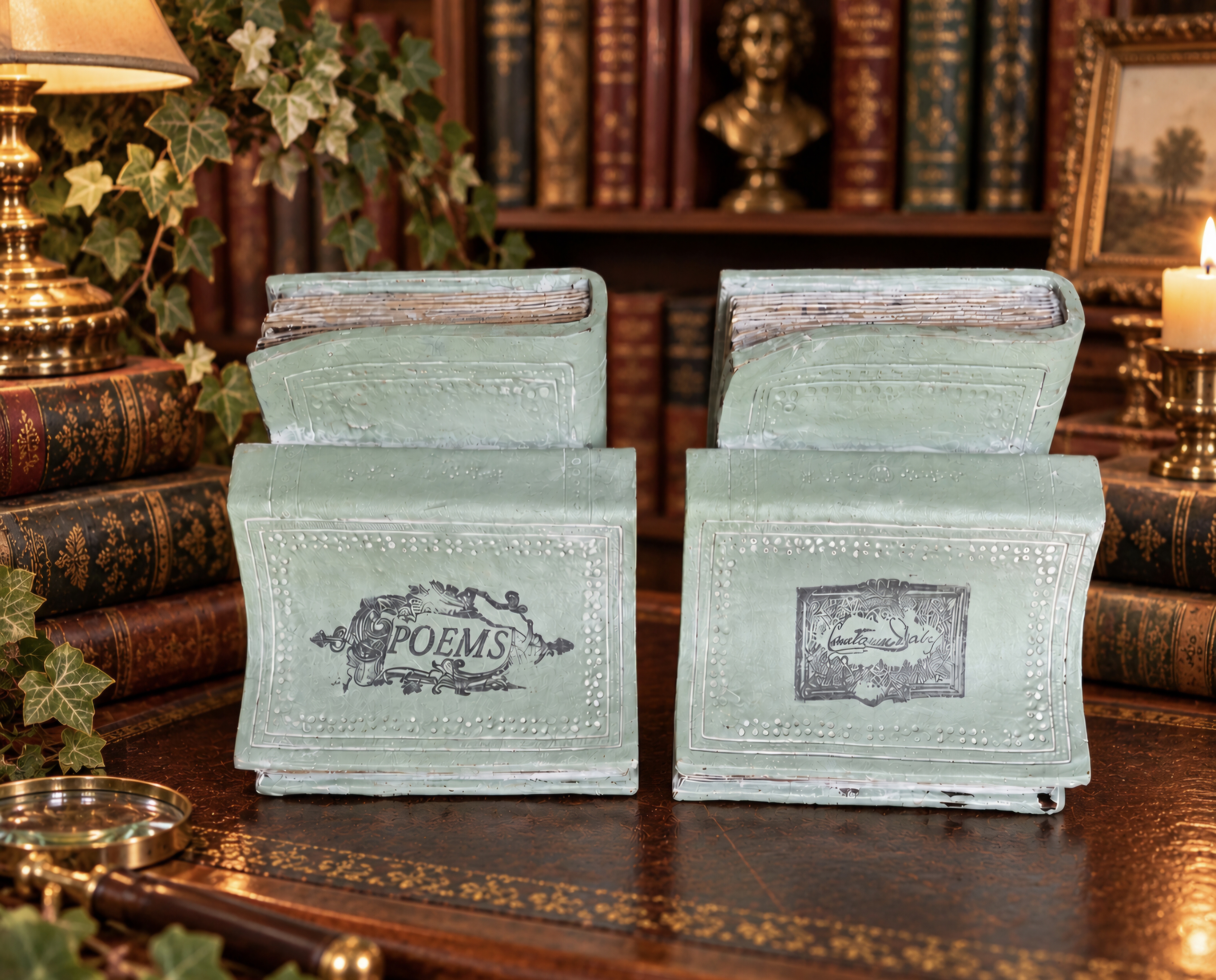 Vintage Style Bookends (photo 4 of 9)