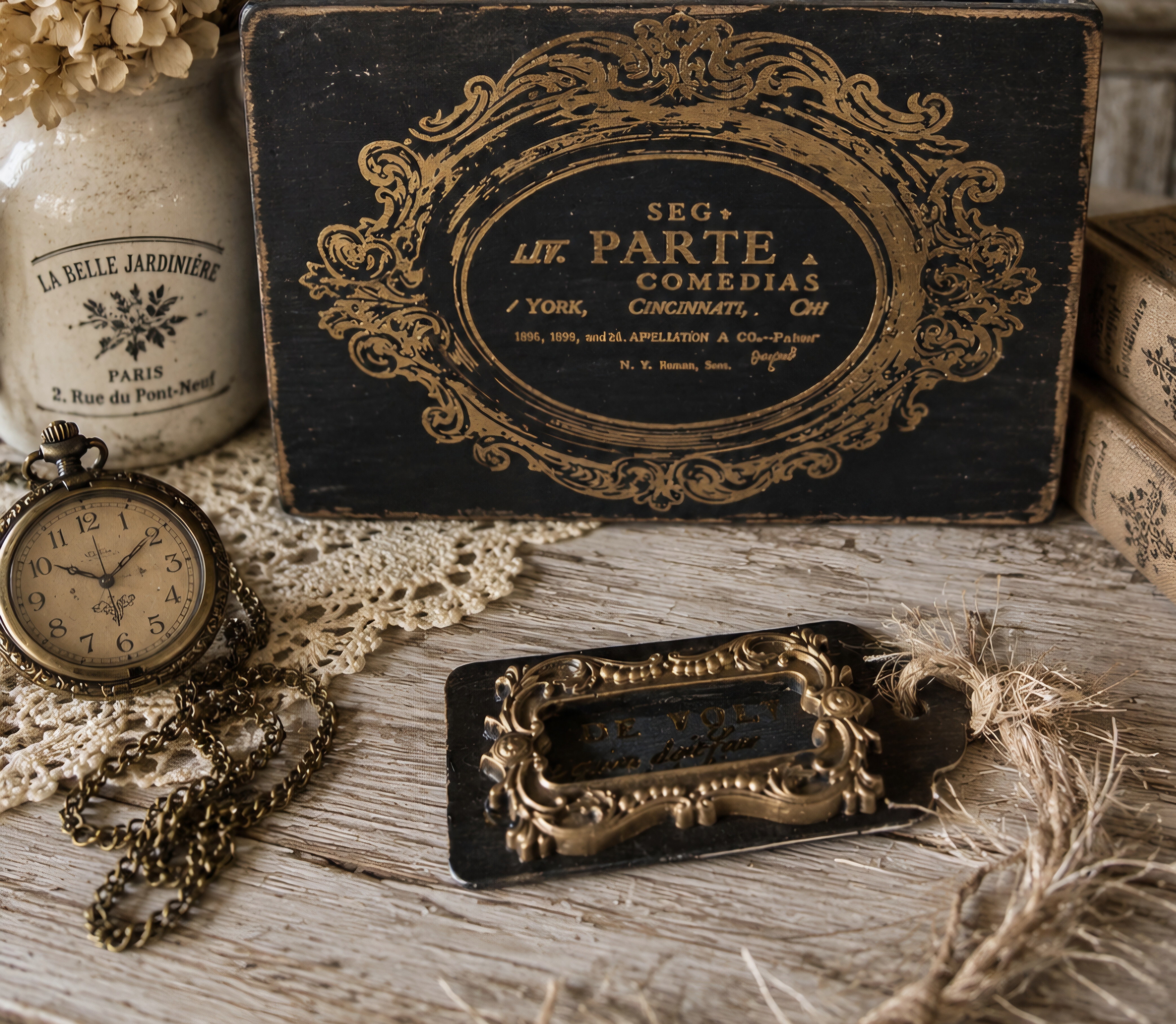 French Inspired Letter Holder  (photo 3 of 3)