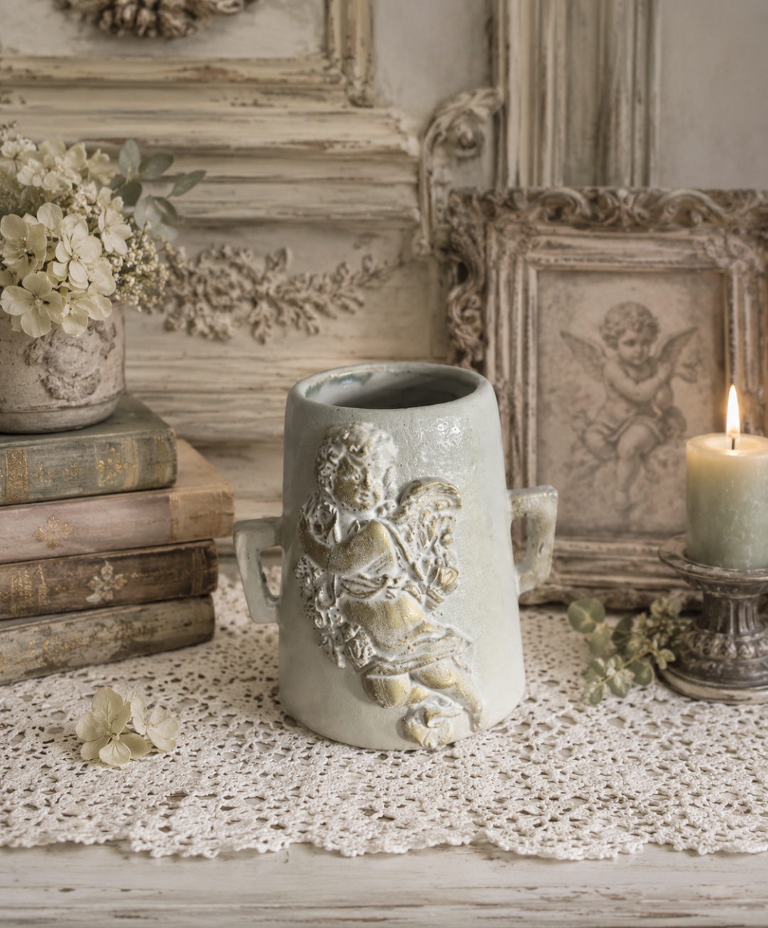 Little Pot With Angels (photo 2 of 2)
