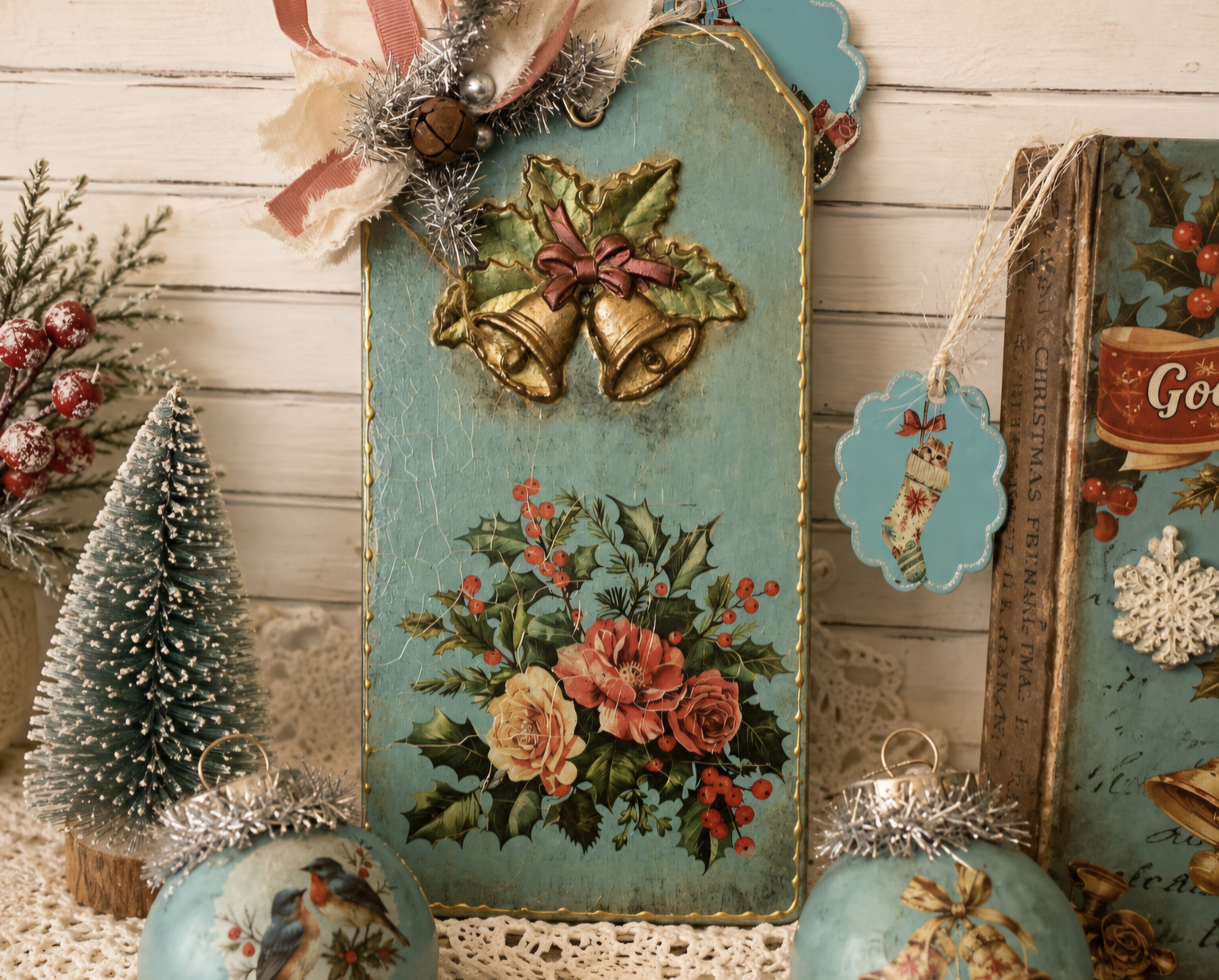 Vintage Retro Style Christmas Collection Sold Separately (photo 7 of 7)