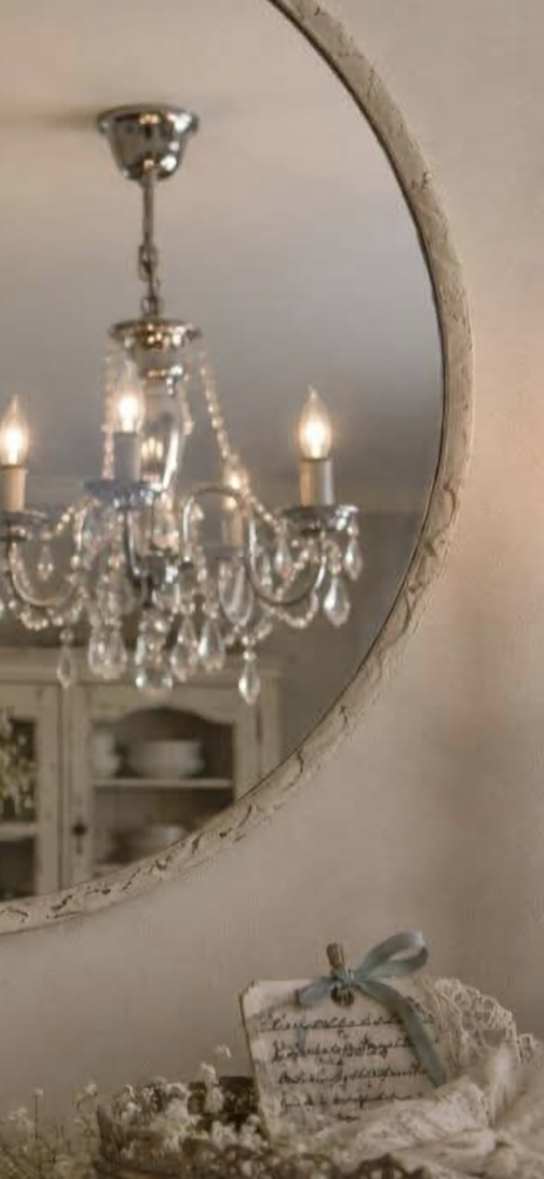Vintage Metal Mirror (photo 4 of 5)