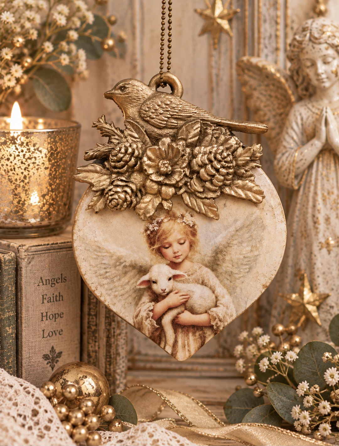Hanging Decoration With Bird Design