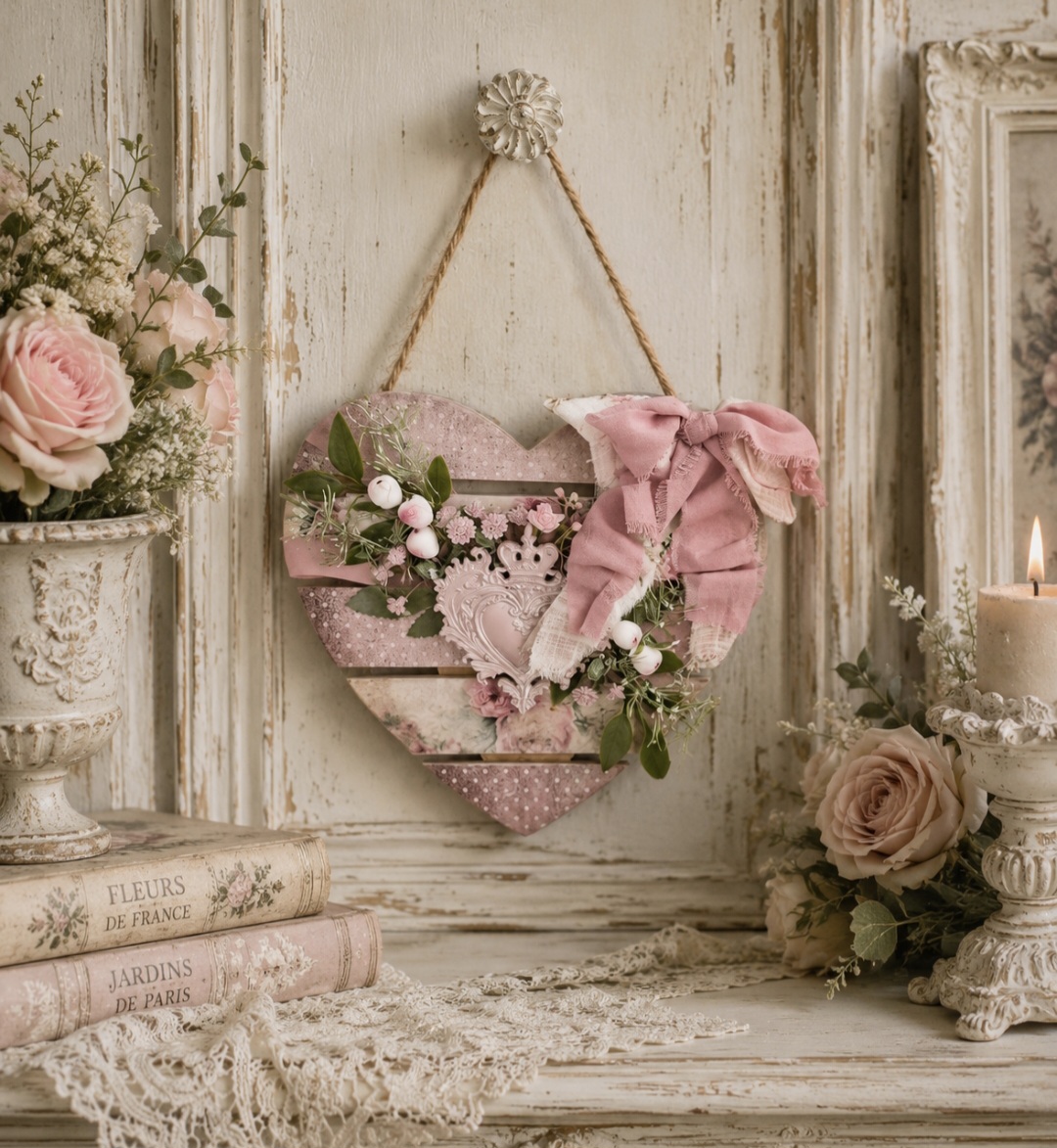 Shabby Chic Heart  (photo 1 of 3)