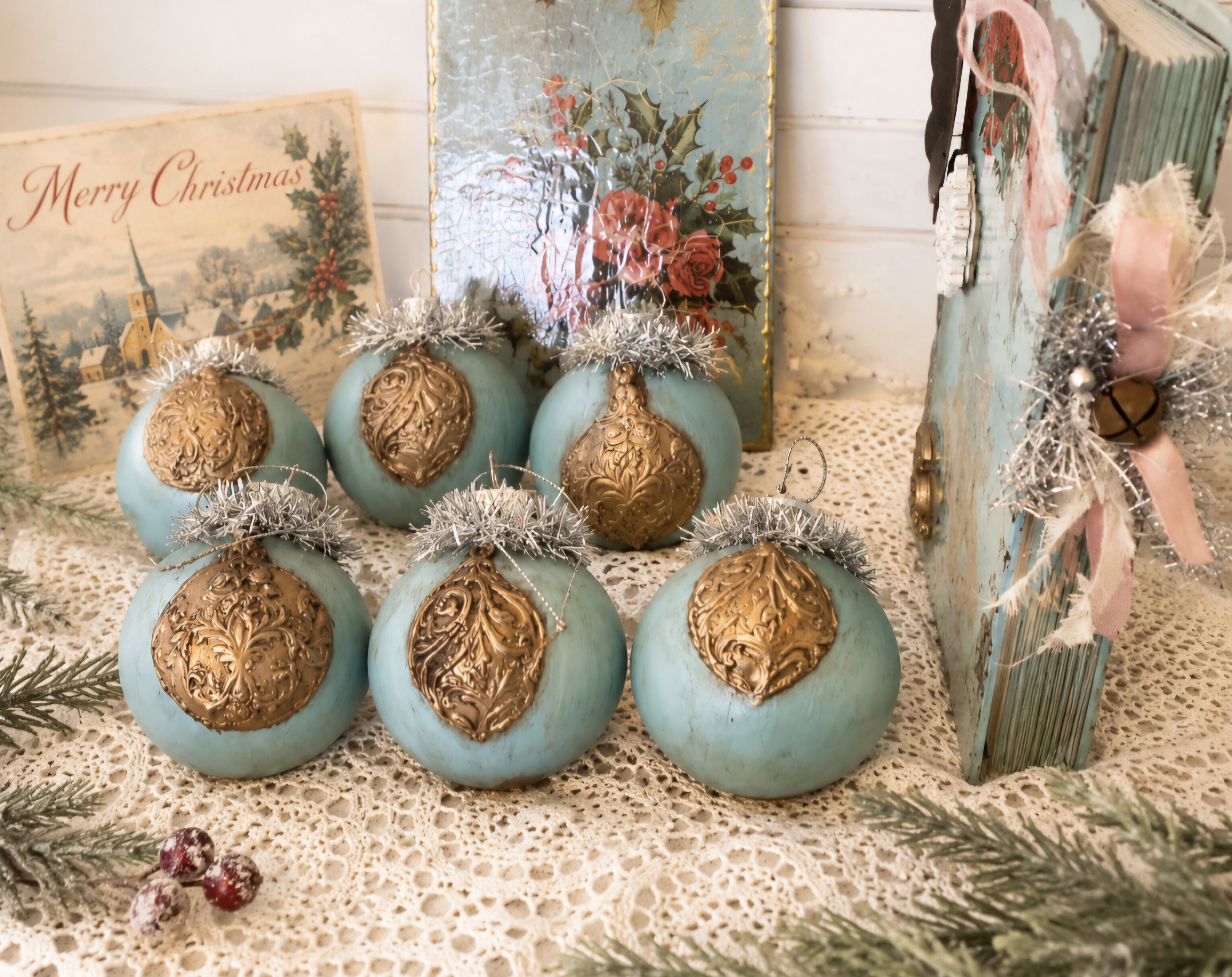 Vintage Retro Style Christmas Collection Sold Separately (photo 5 of 7)