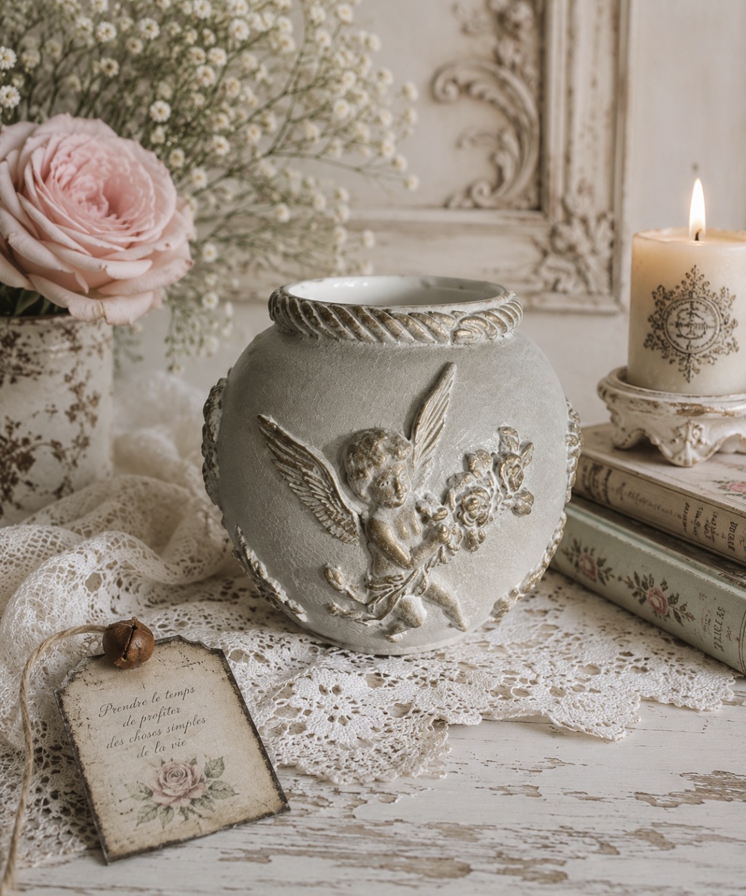 Small Cherubs Pot (photo 2 of 3)