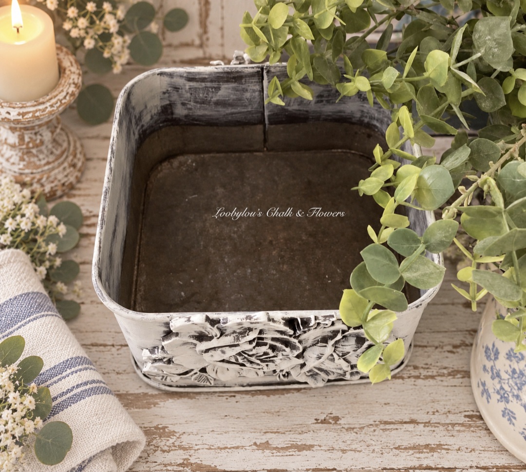 Vintage Metal Caddy (photo 2 of 4)