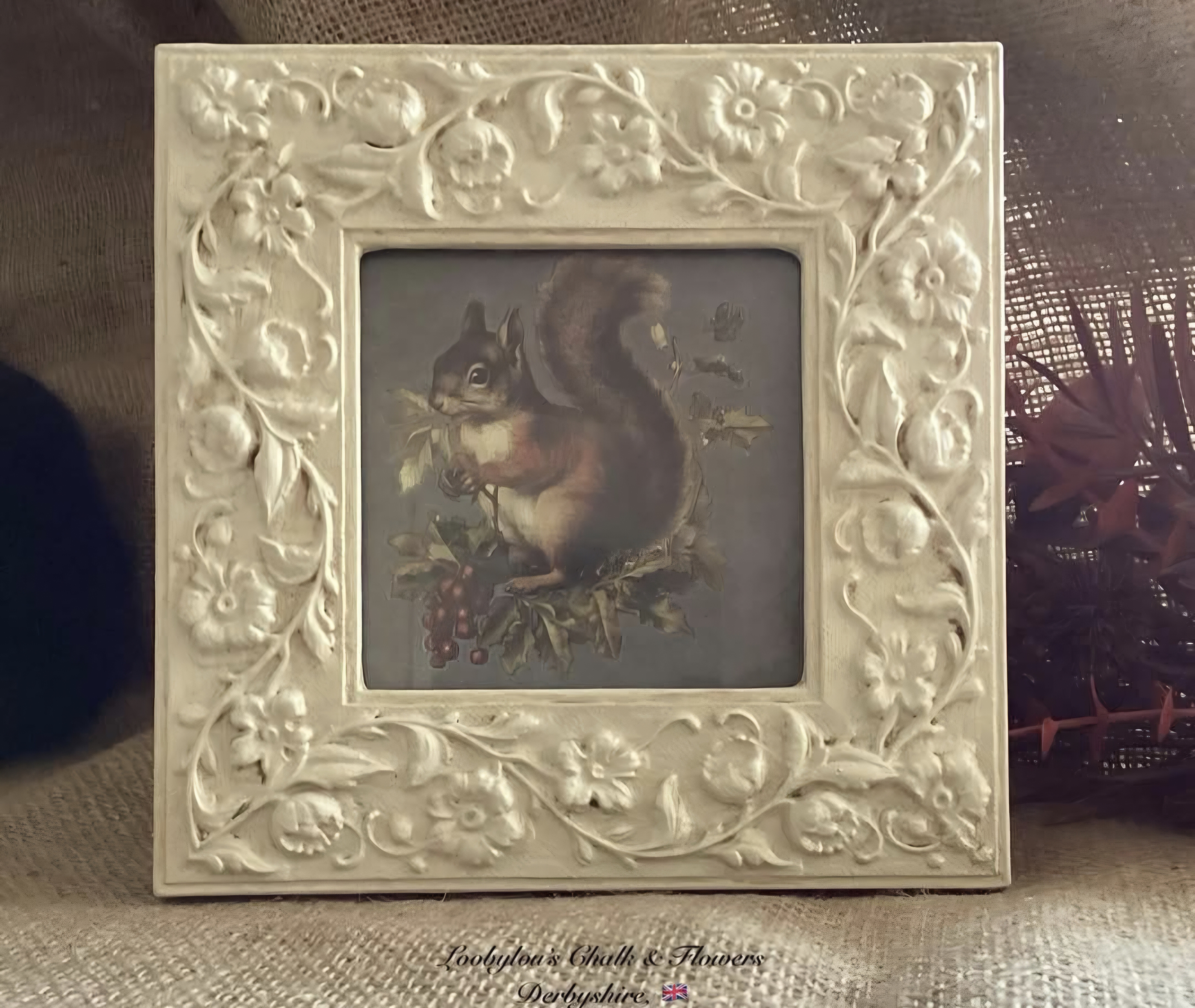 Laura Ashley Frame With Cute Squirrel 