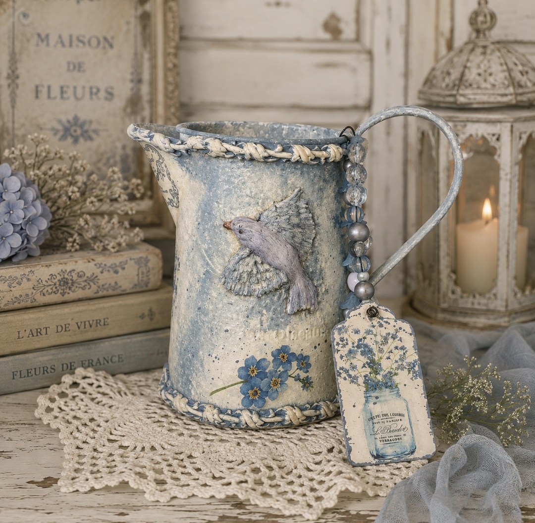 Forget-Me-Not Pitcher  (photo 1 of 4)