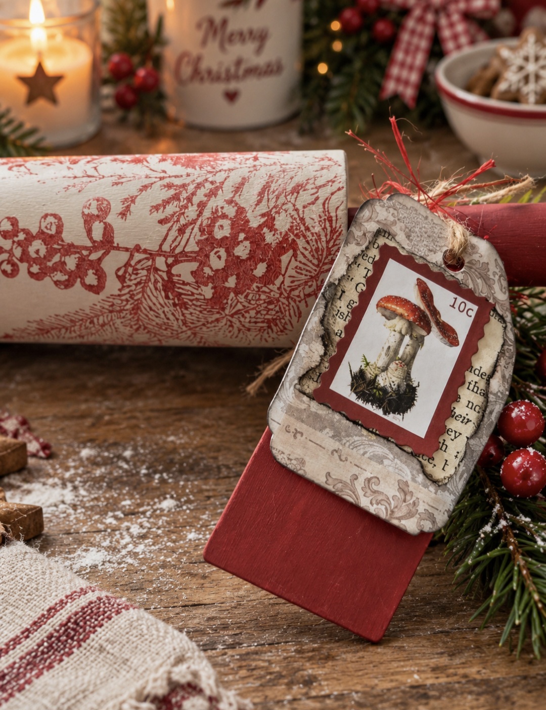 Festive Rolling Pin (photo 2 of 5)