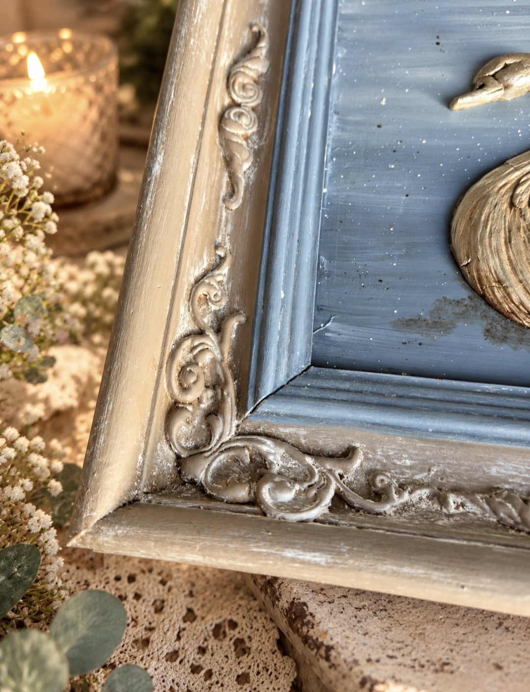 A Beautiful Swan Ornate Wall Art (photo 2 of 6)