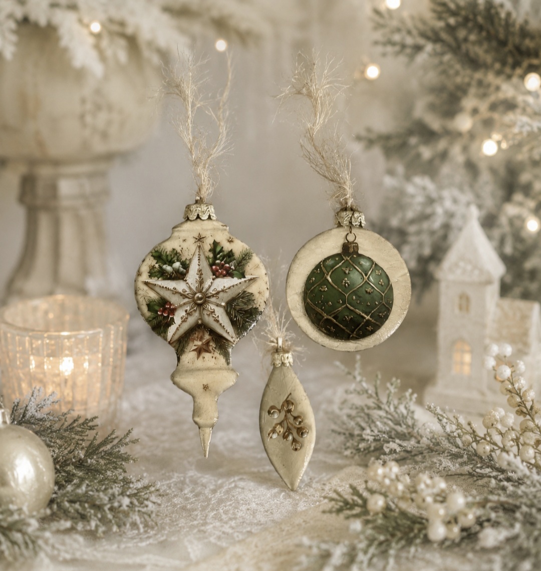 A Trio Of Handmade Baubles  (photo 1 of 4)
