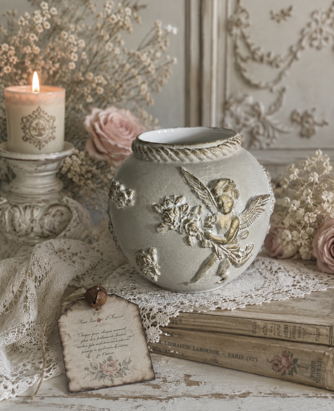 Small Cherubs Pot (photo 1 of 3)
