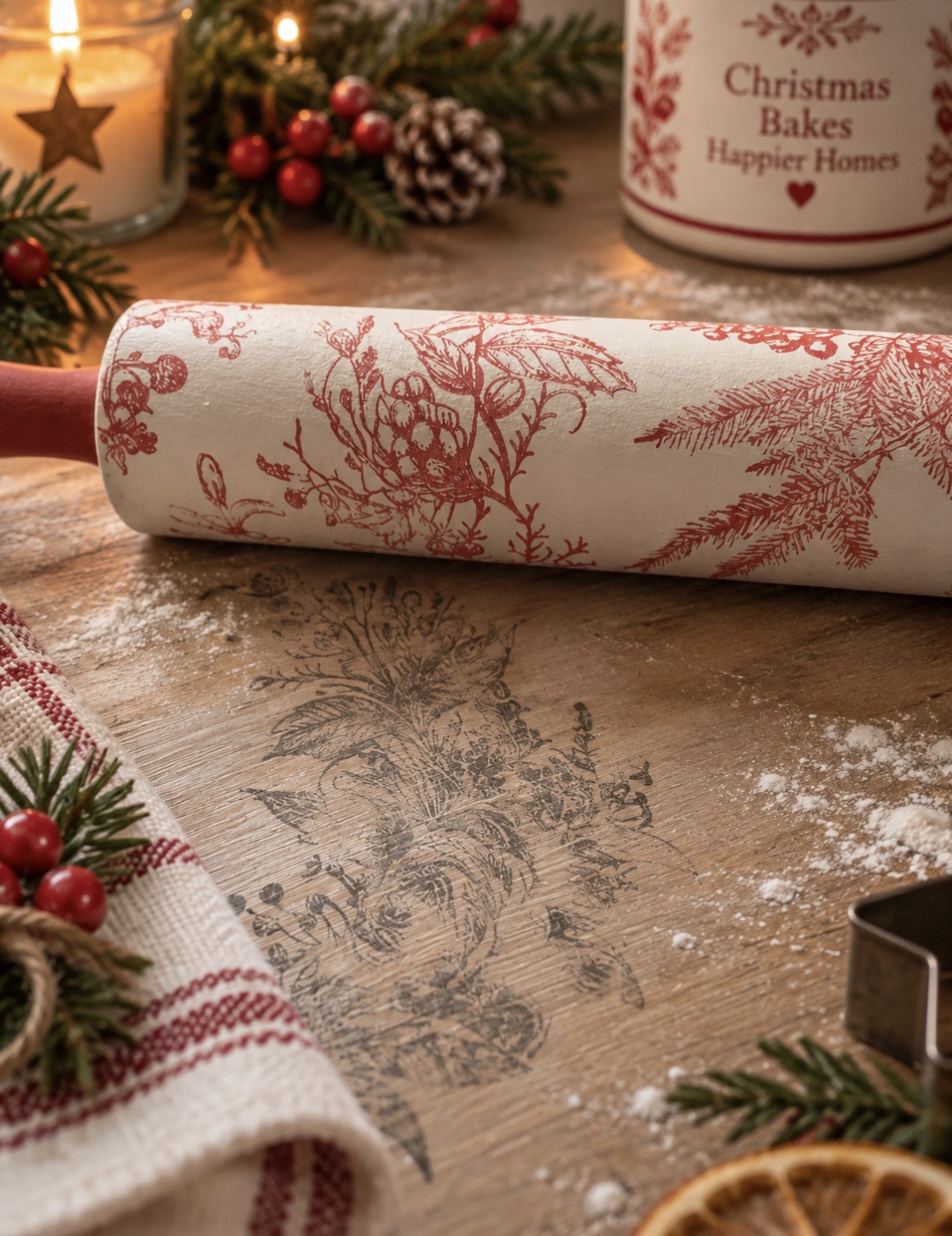 Festive Rolling Pin (photo 3 of 5)