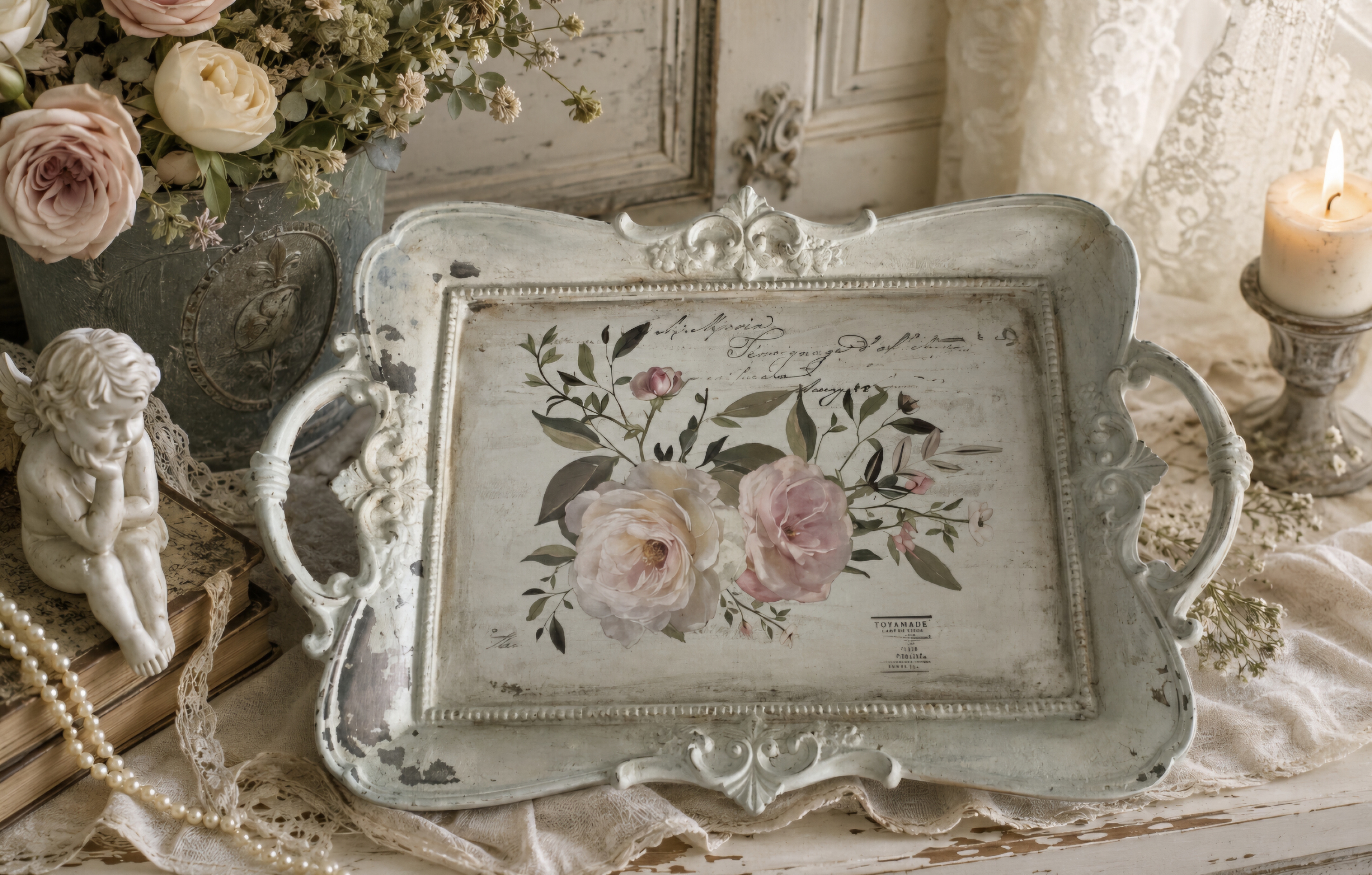 Shabby Chic Tray (photo 1 of 4)