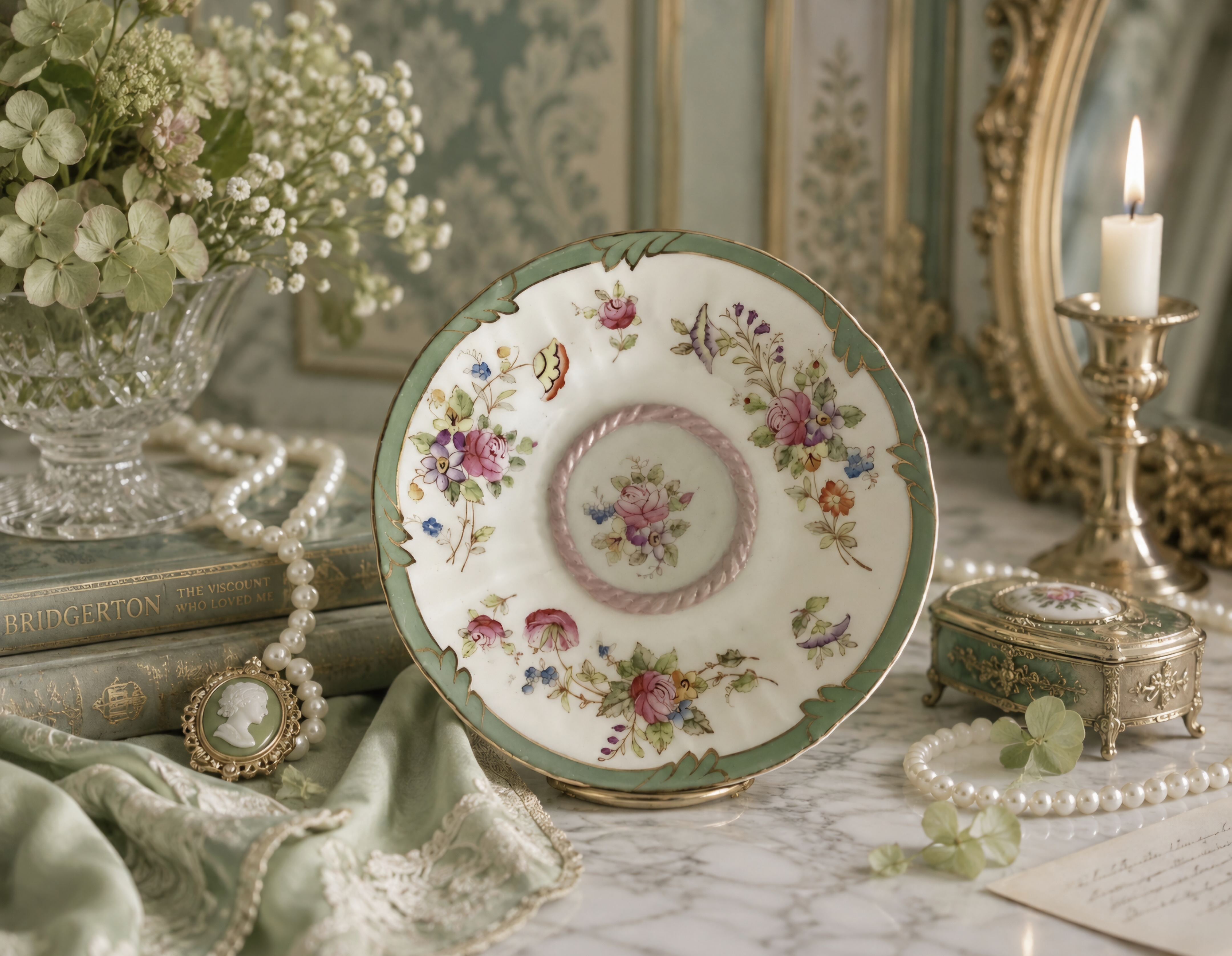 China Trinket Saucer 