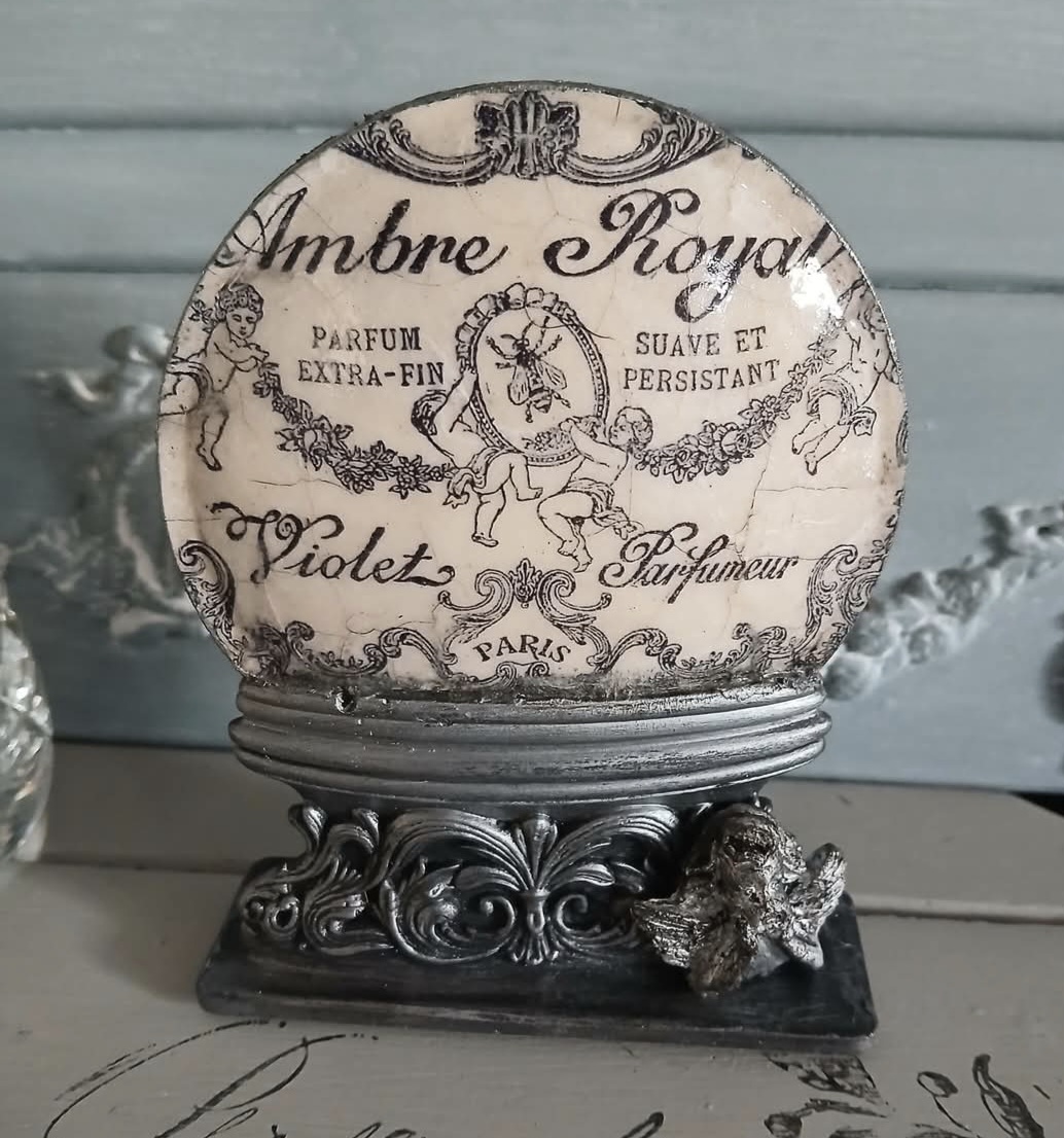 Parisian Inspired Perfume Plaque  (photo 4 of 4)