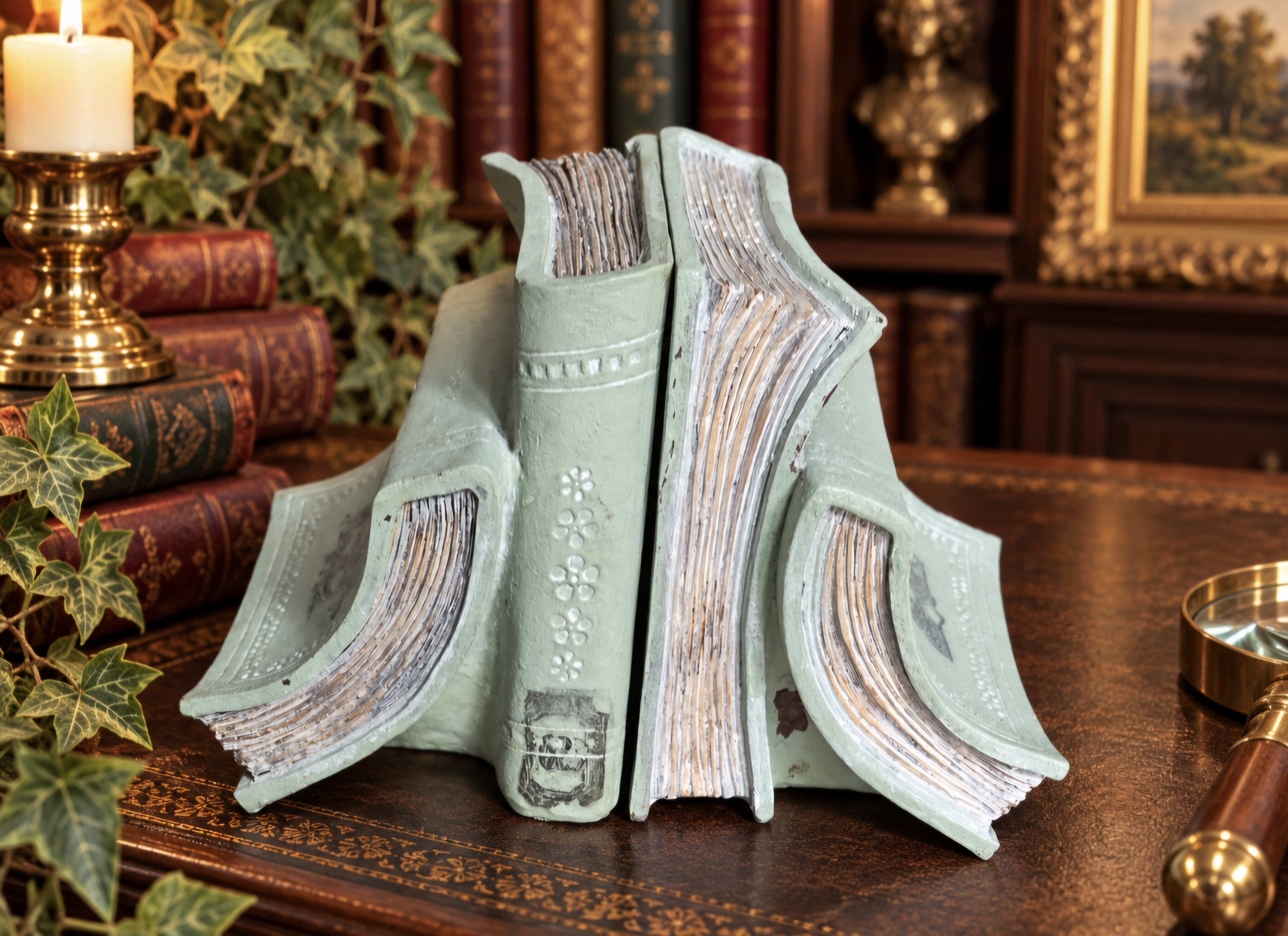 Vintage Style Bookends (photo 8 of 9)