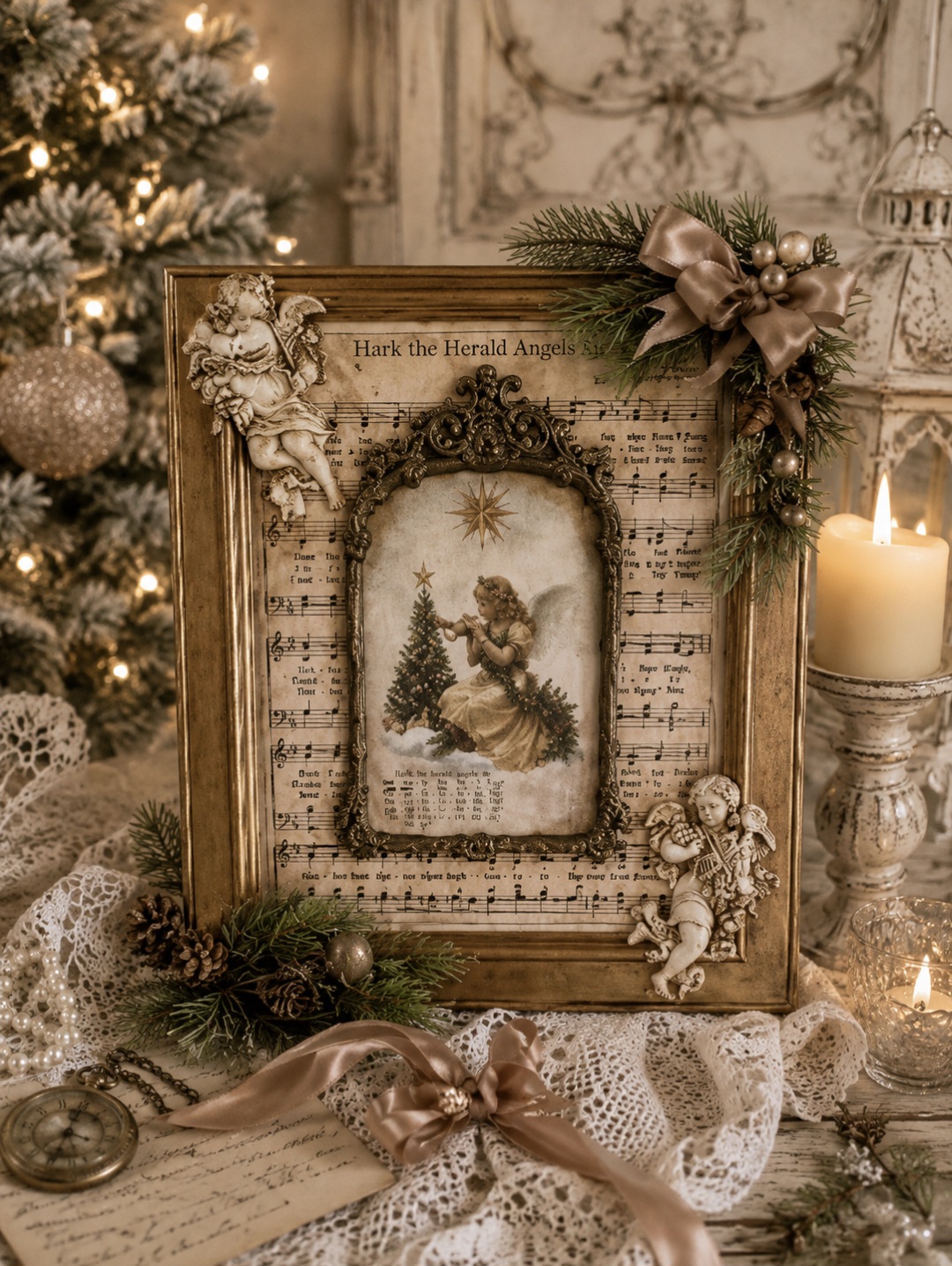 Christmas Angel Plaque  (photo 1 of 5)