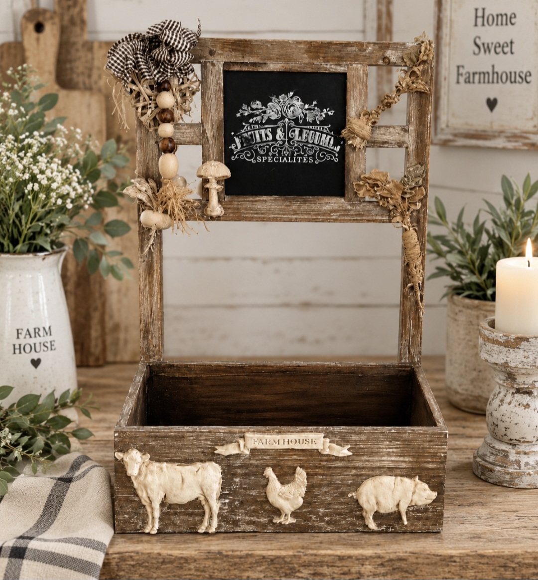 Handmade Rustic Kirchen Caddy (photo 1 of 8)
