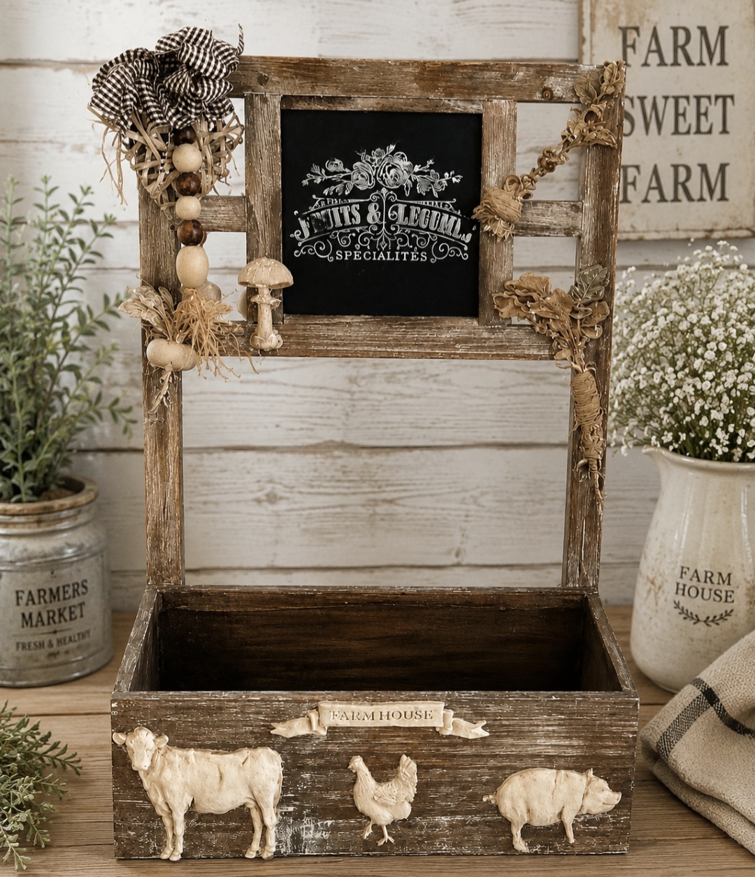Handmade Rustic Kirchen Caddy (photo 1 of 8)