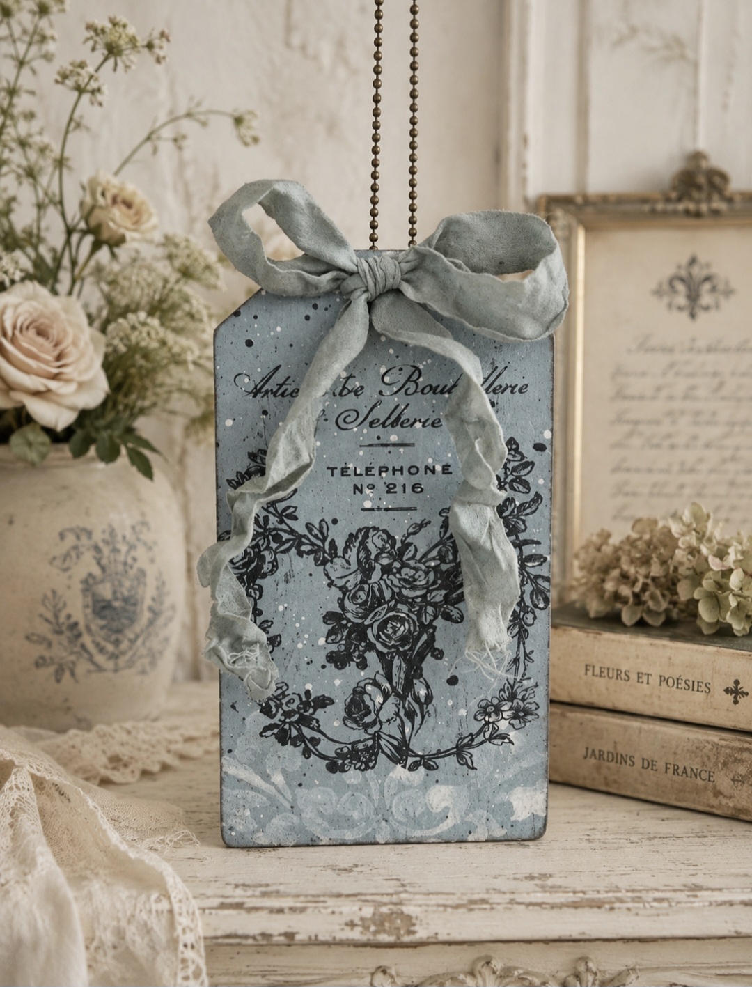 Small French Inspired Tad Decoration 