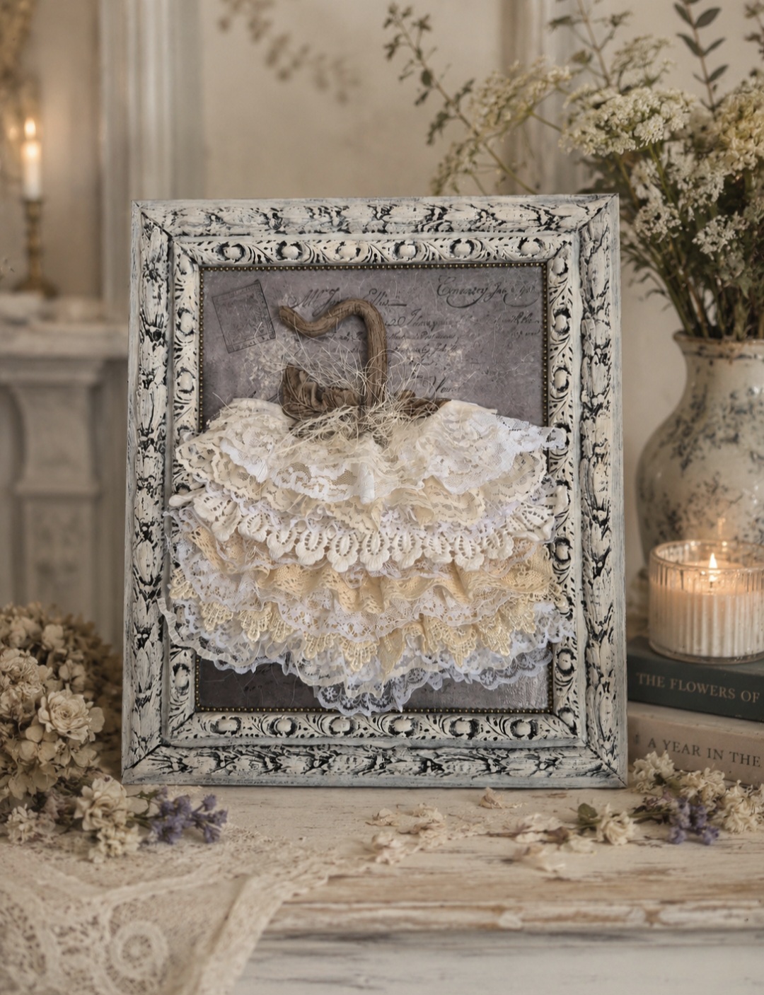 Handmade Lace Pumpkin Picture 