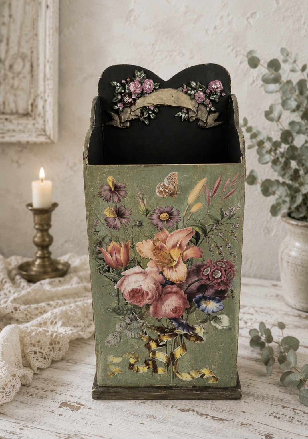 Floral Umbrella Stand (photo 1 of 6)