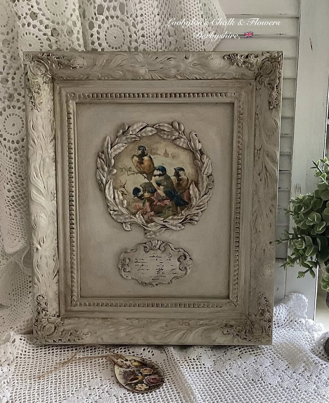Framed Bird Picture  (photo 1 of 5)