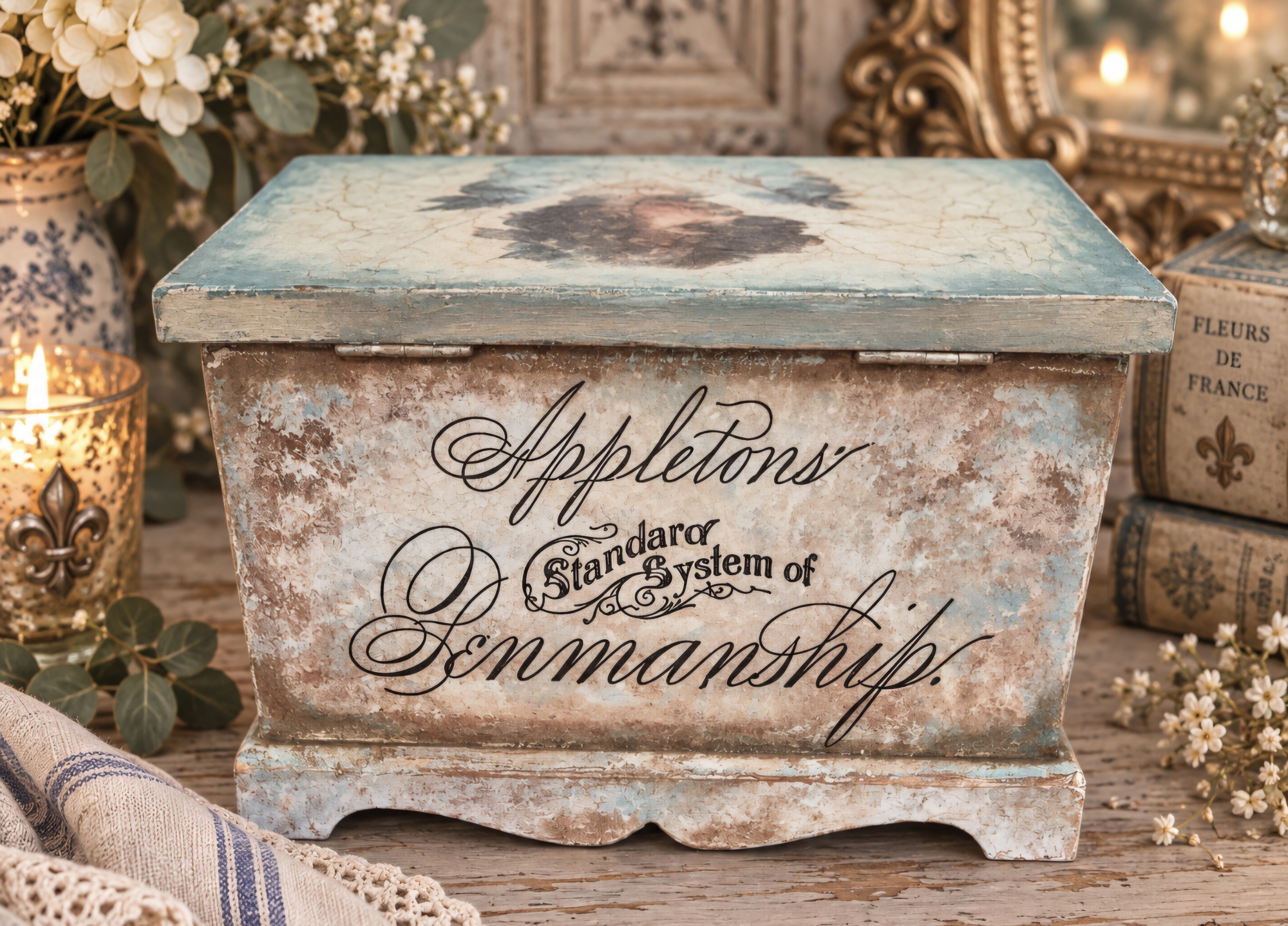 French Inspired Angel Keepsake Box (photo 5 of 8)