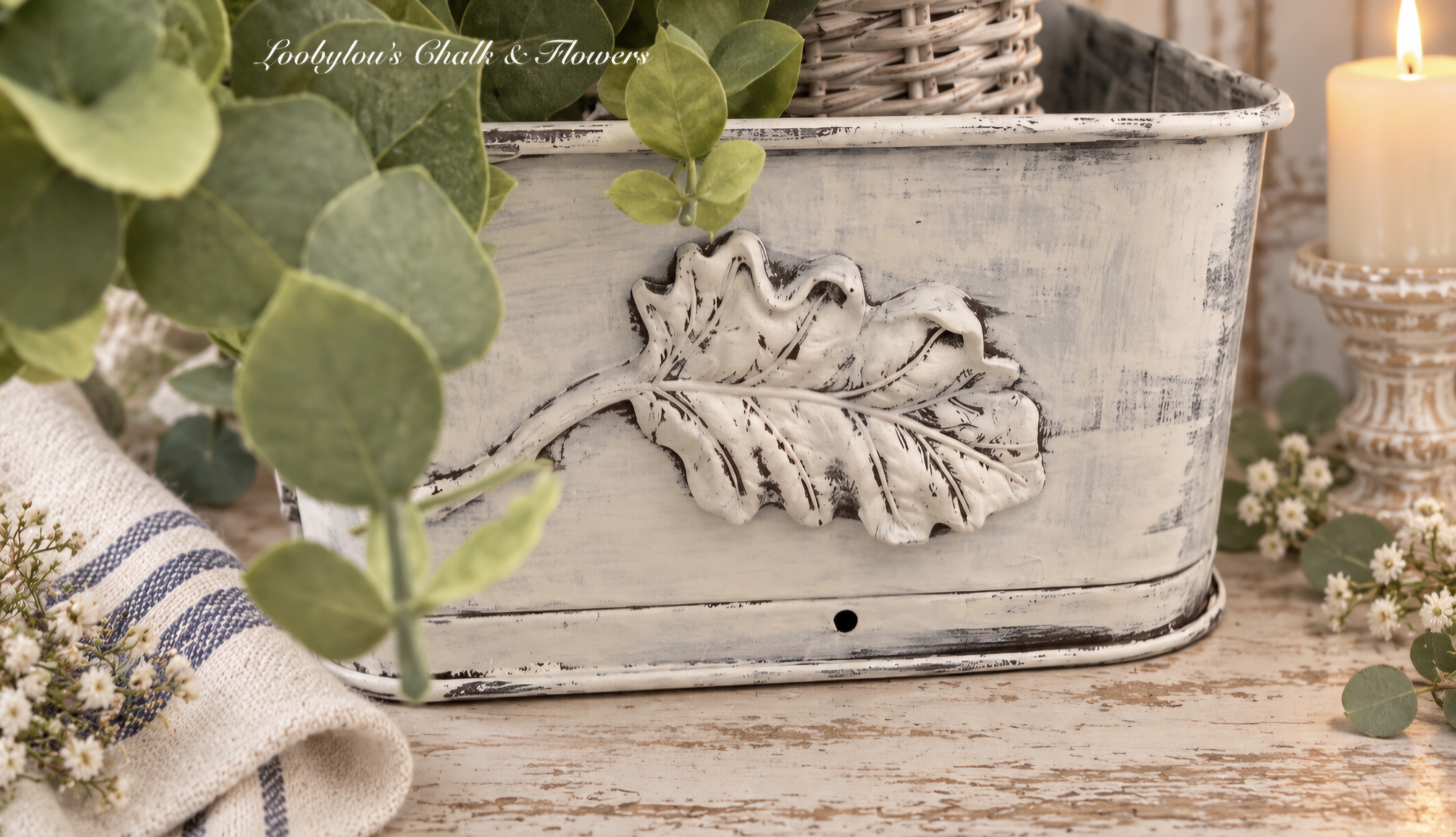 Vintage Metal Caddy (photo 3 of 4)