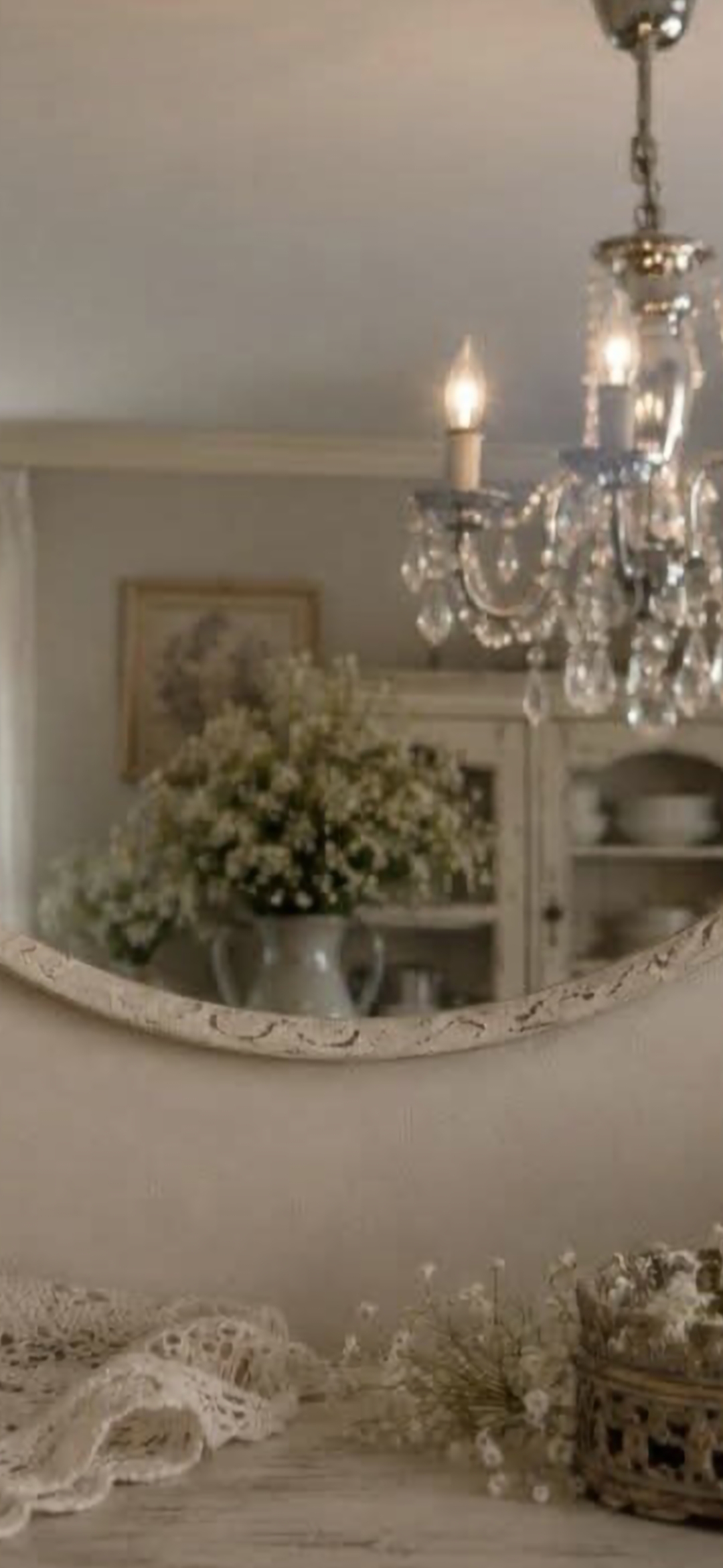 Vintage Metal Mirror (photo 5 of 5)