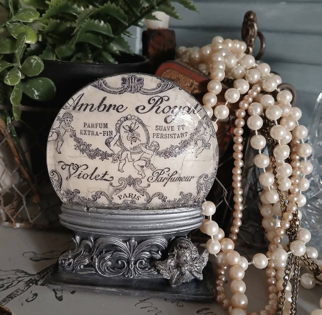 Parisian Inspired Perfume Plaque  (photo 1 of 4)