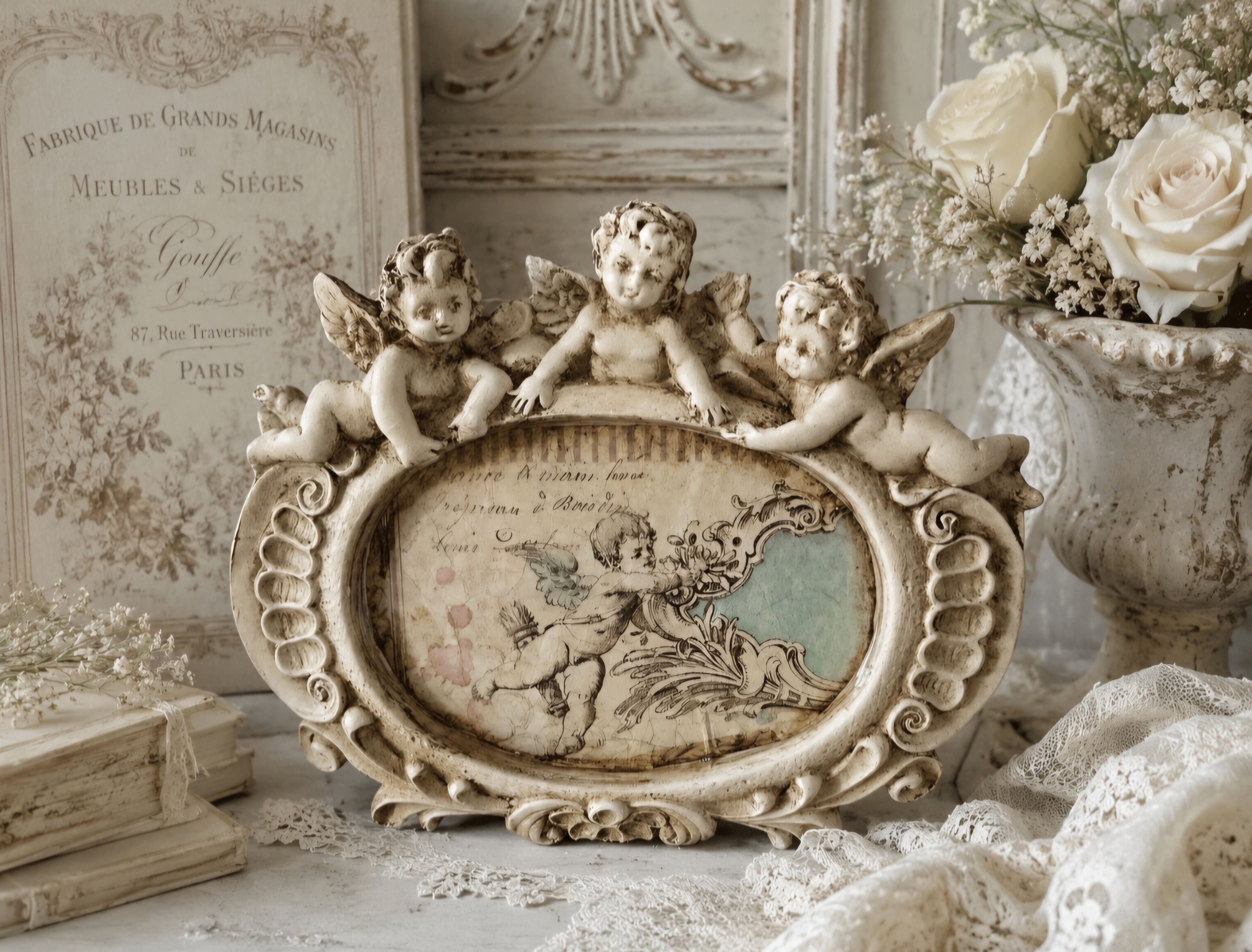 Small Angel Frame  (photo 1 of 2)