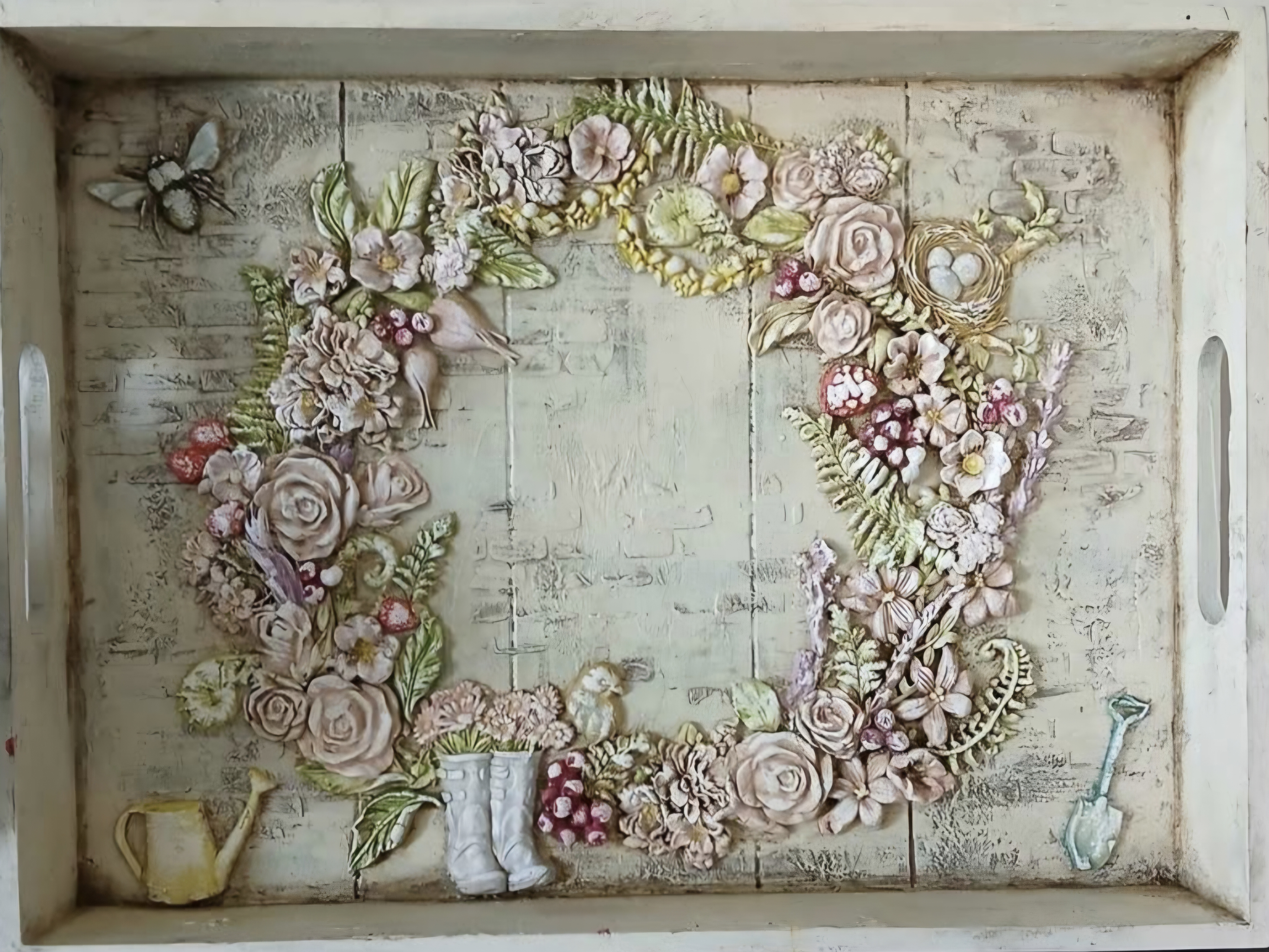 Cottagecore Garden Scene Decoration  (photo 3 of 6)