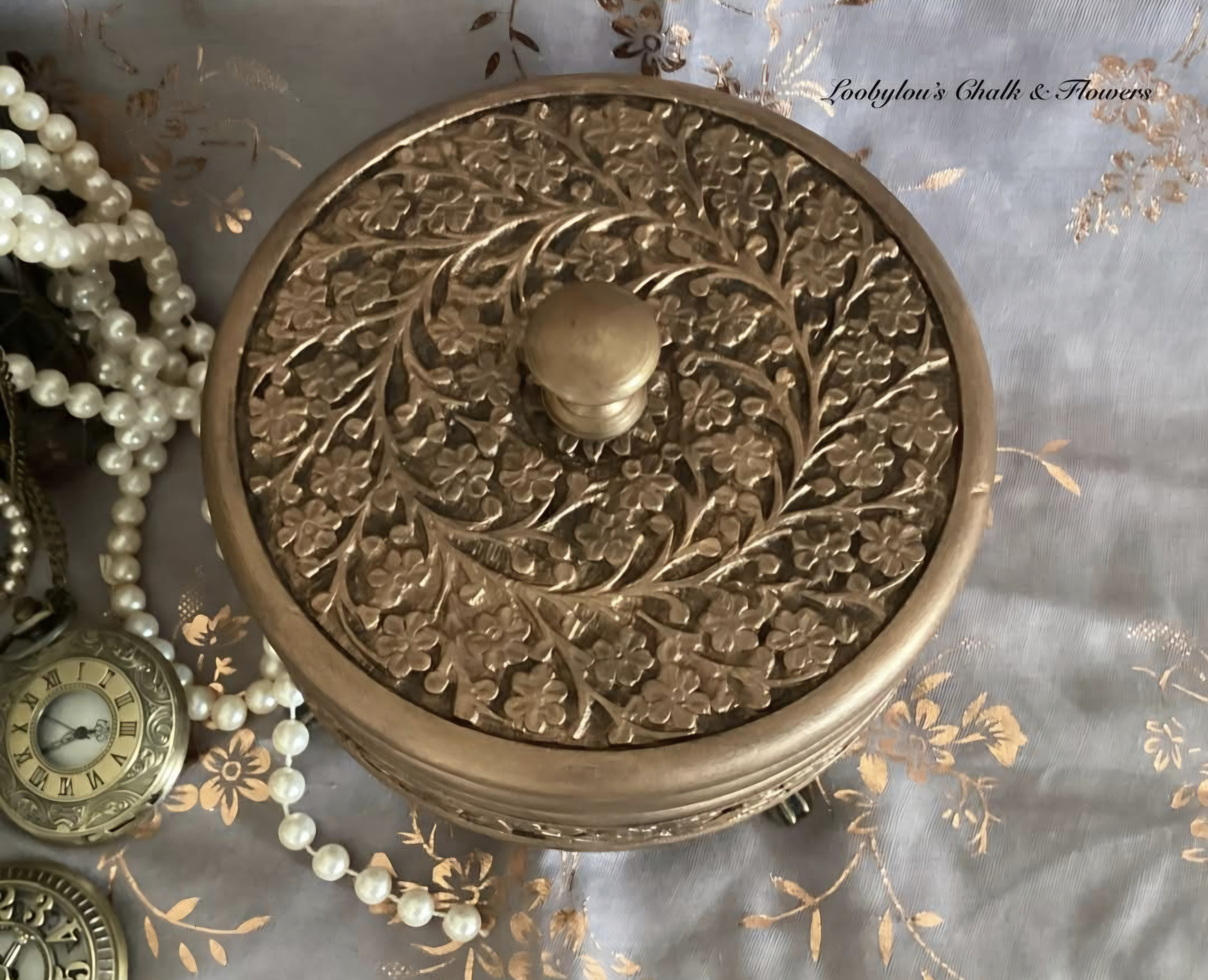 Vintage Keepsake Box (photo 2 of 5)