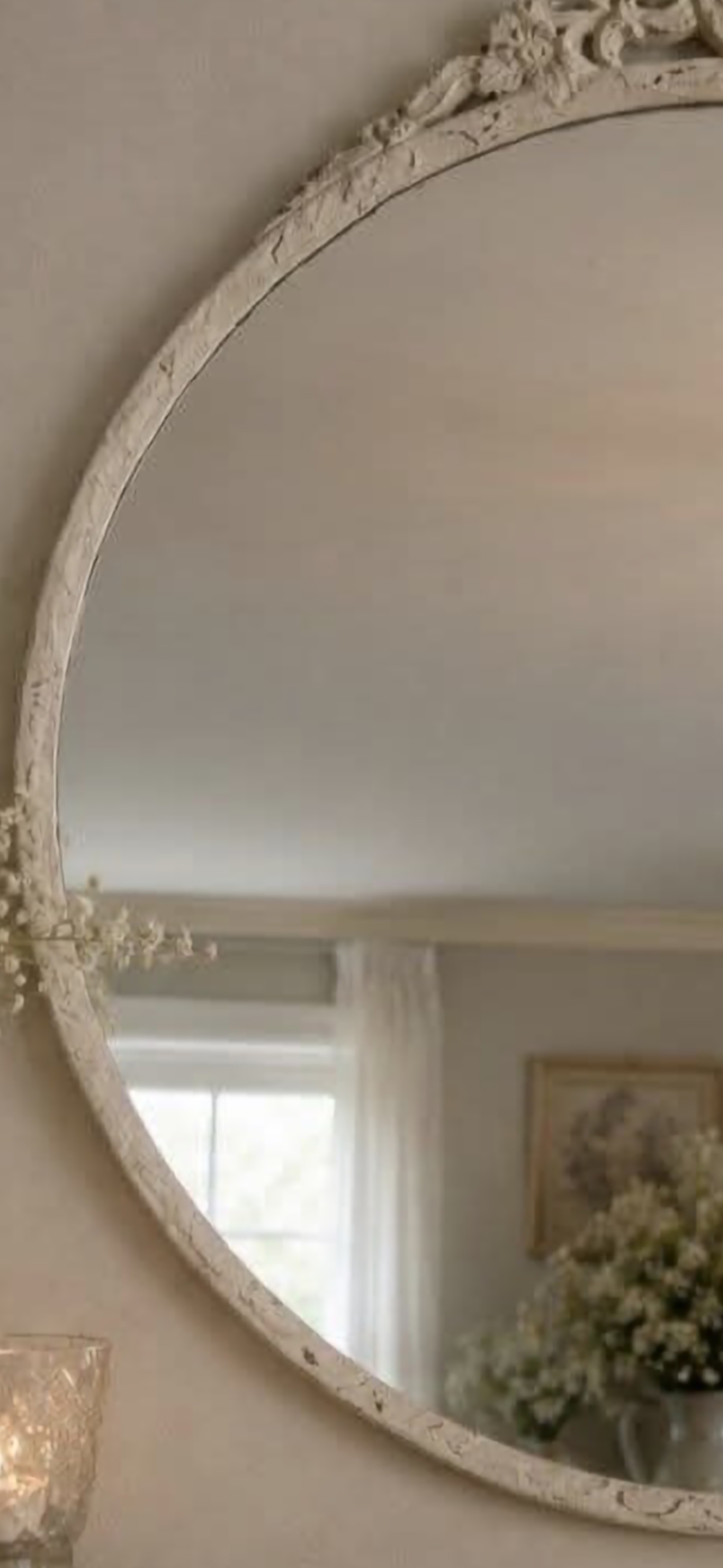 Vintage Metal Mirror (photo 2 of 5)