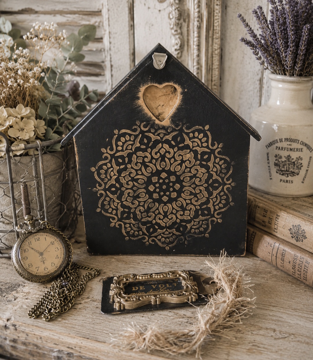 French Inspired Letter Holder  (photo 2 of 3)