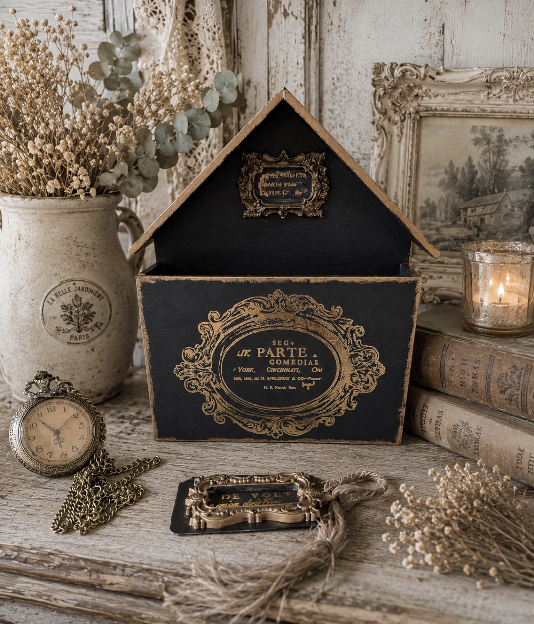 French Inspired Letter Holder  (photo 1 of 3)