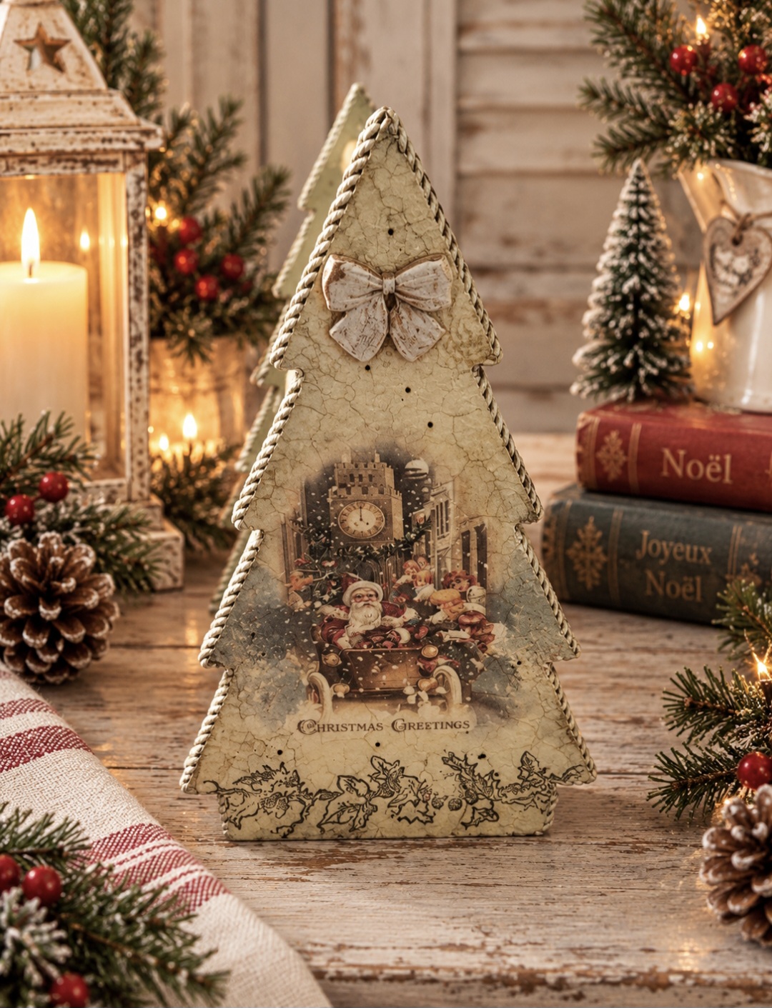 Handmade Christmas Two Tier Display Stand (photo 4 of 8)