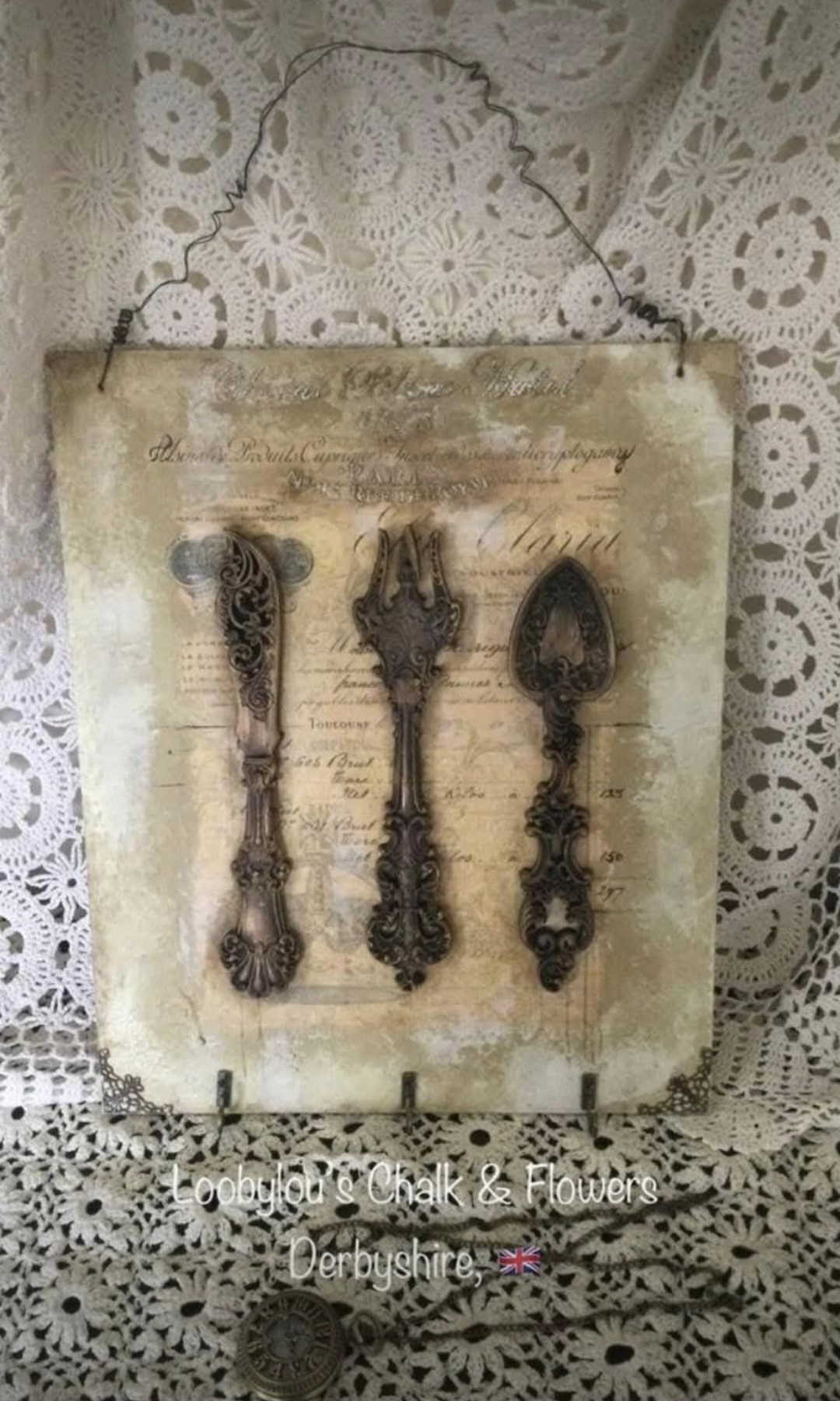 Wall Hanging With Hooks (photo 1 of 3)
