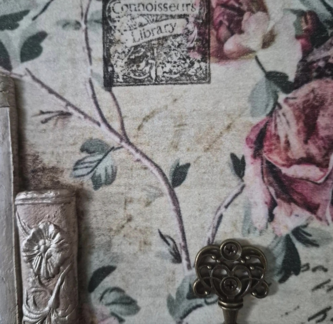 Shabby Chic Bookish Key Holder  (photo 2 of 4)